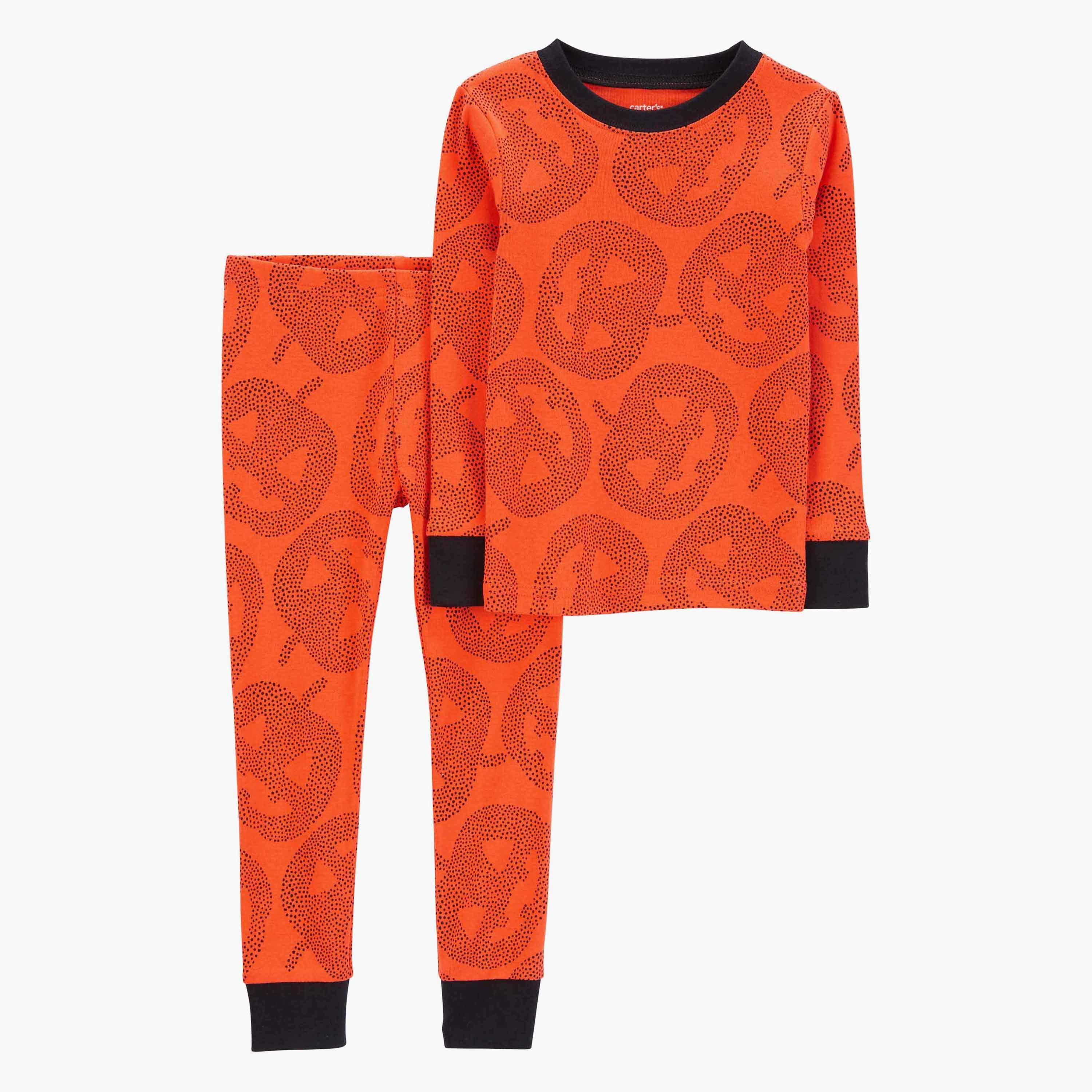 طقم بيجاما بتصميم قرع عسل الهالووين قطعتين من كارترز-baby-boys-clothing-nightwear-pyjamasets-image-1