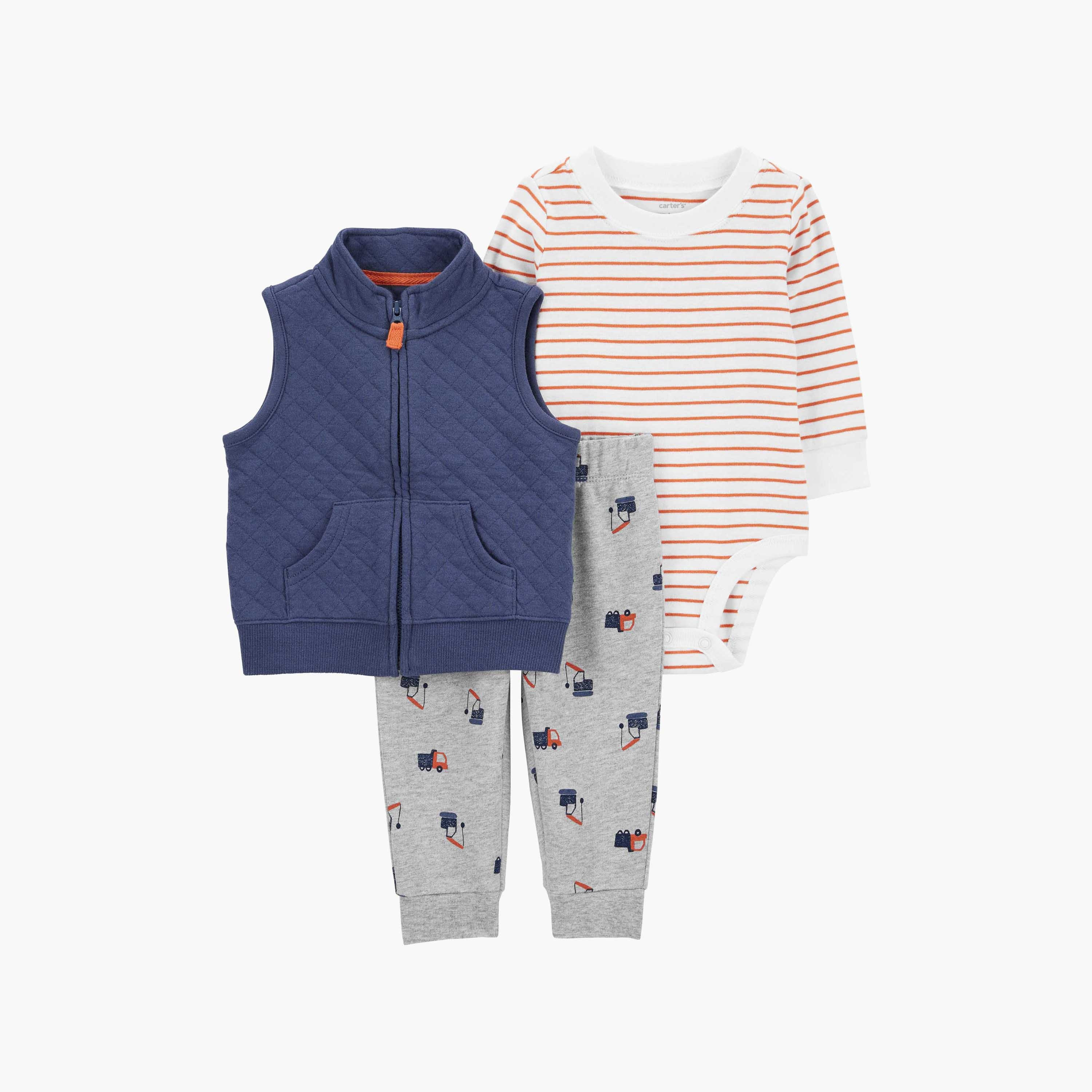 Baby boy hot sale vest set