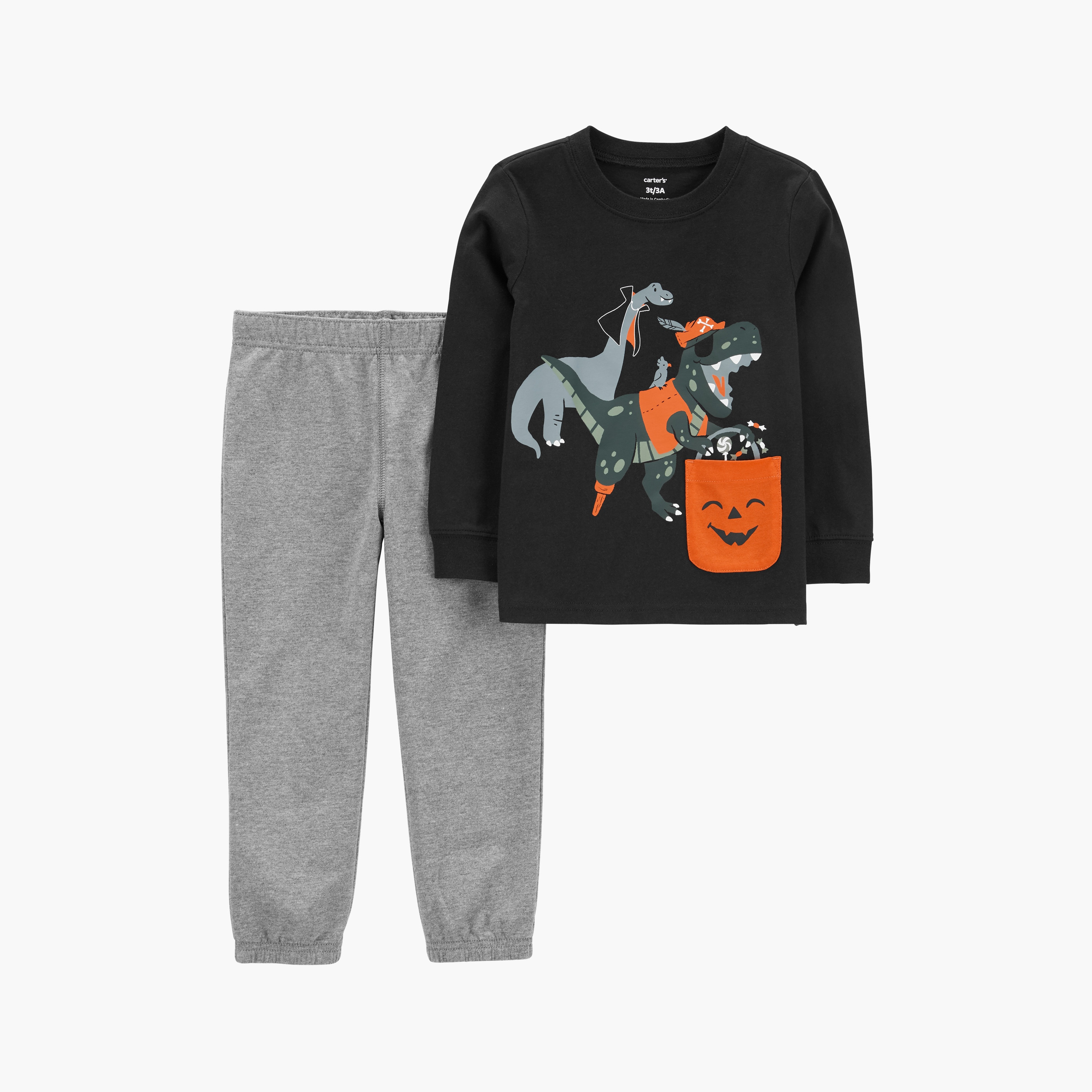 Carter's 2-Piece Printed Long Sleeves T-Shirt with Joggers-baby-boys-clothing-nightwear-pyjamasets-image-1