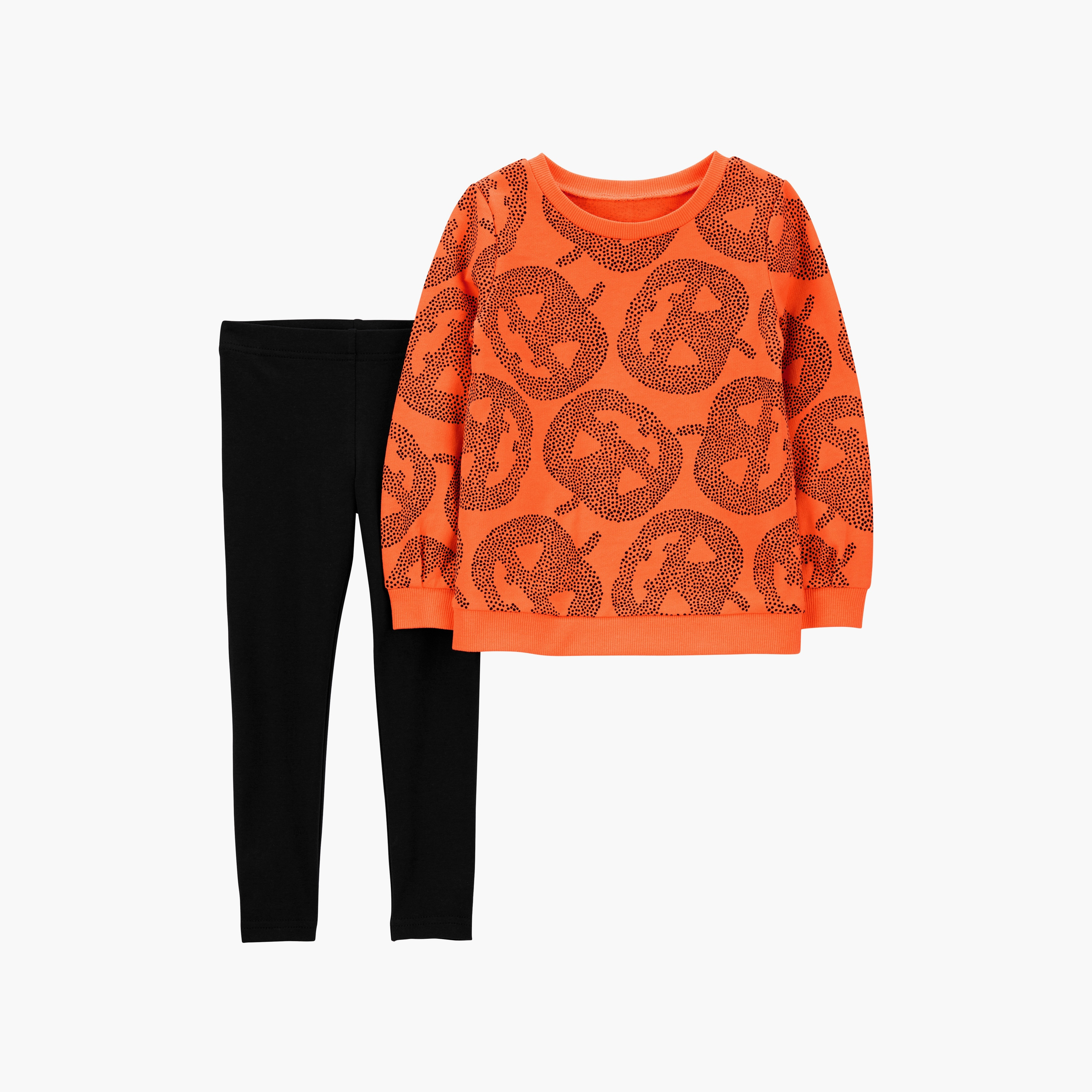 Carter's 2-Piece Printed Long Sleeves Sweatshirt with Leggings-baby-girls-clothing-setsandcoords-image-1