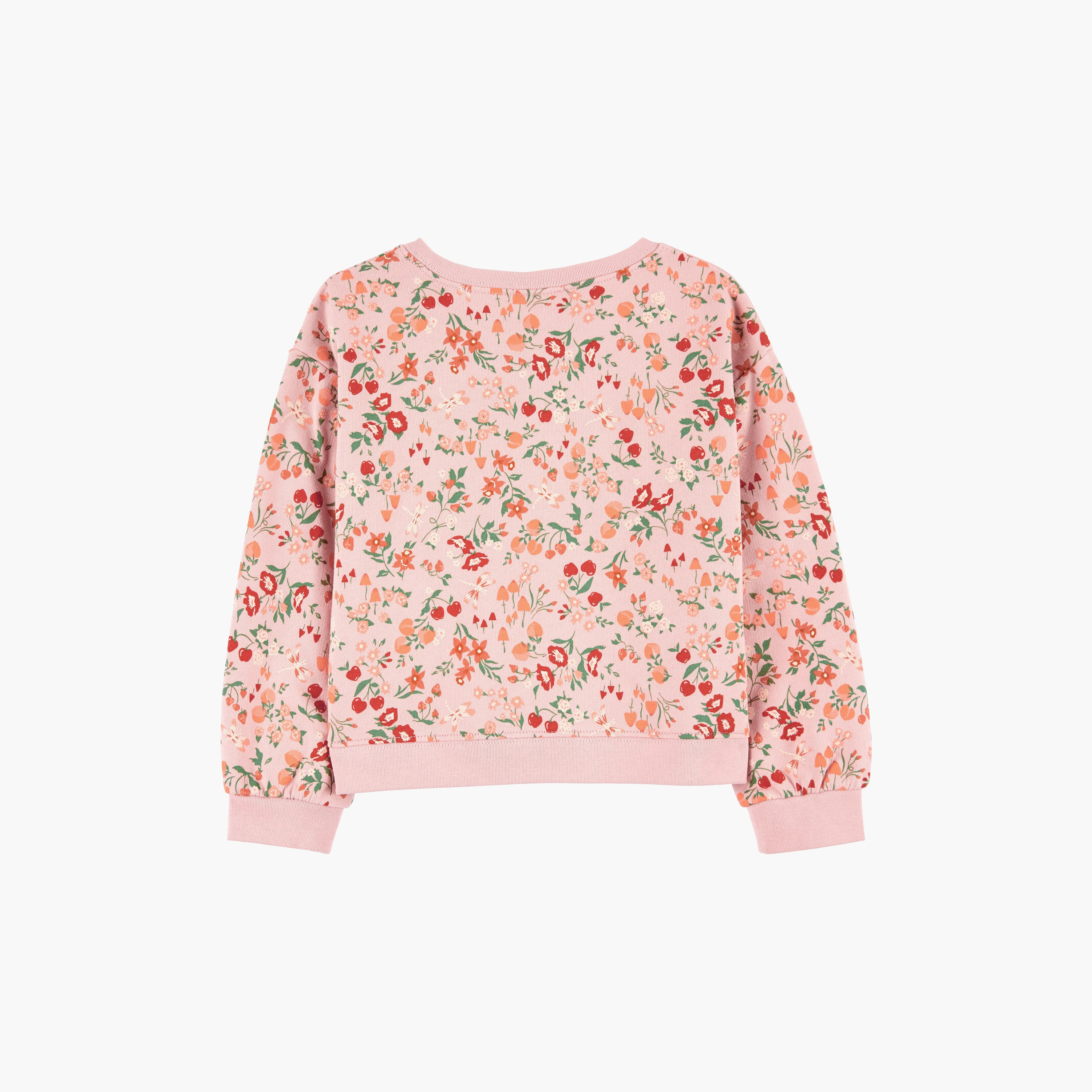 سويتشيرت فرينش تيري فلورال من كارترز-baby-girls-clothing-winterwear-sweatshirts-image-2