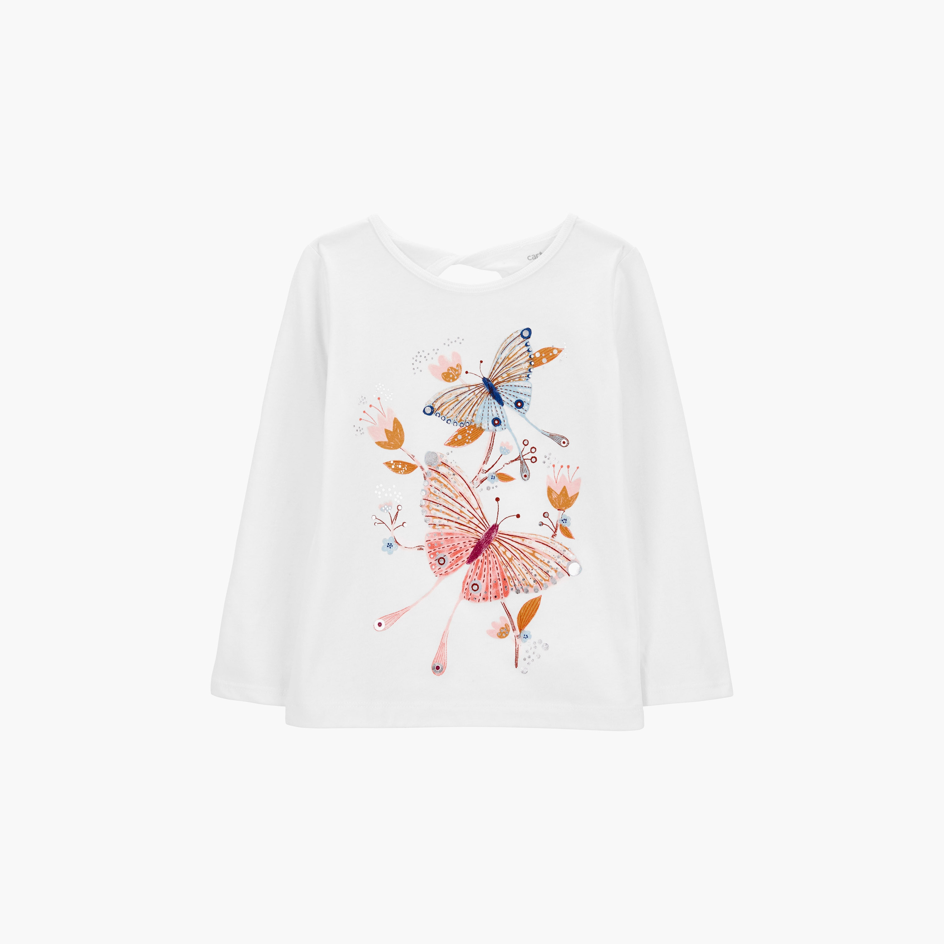 تي شيرت جيرسي فراشة من كارترز-baby-girls-clothing-tshirts-image-1