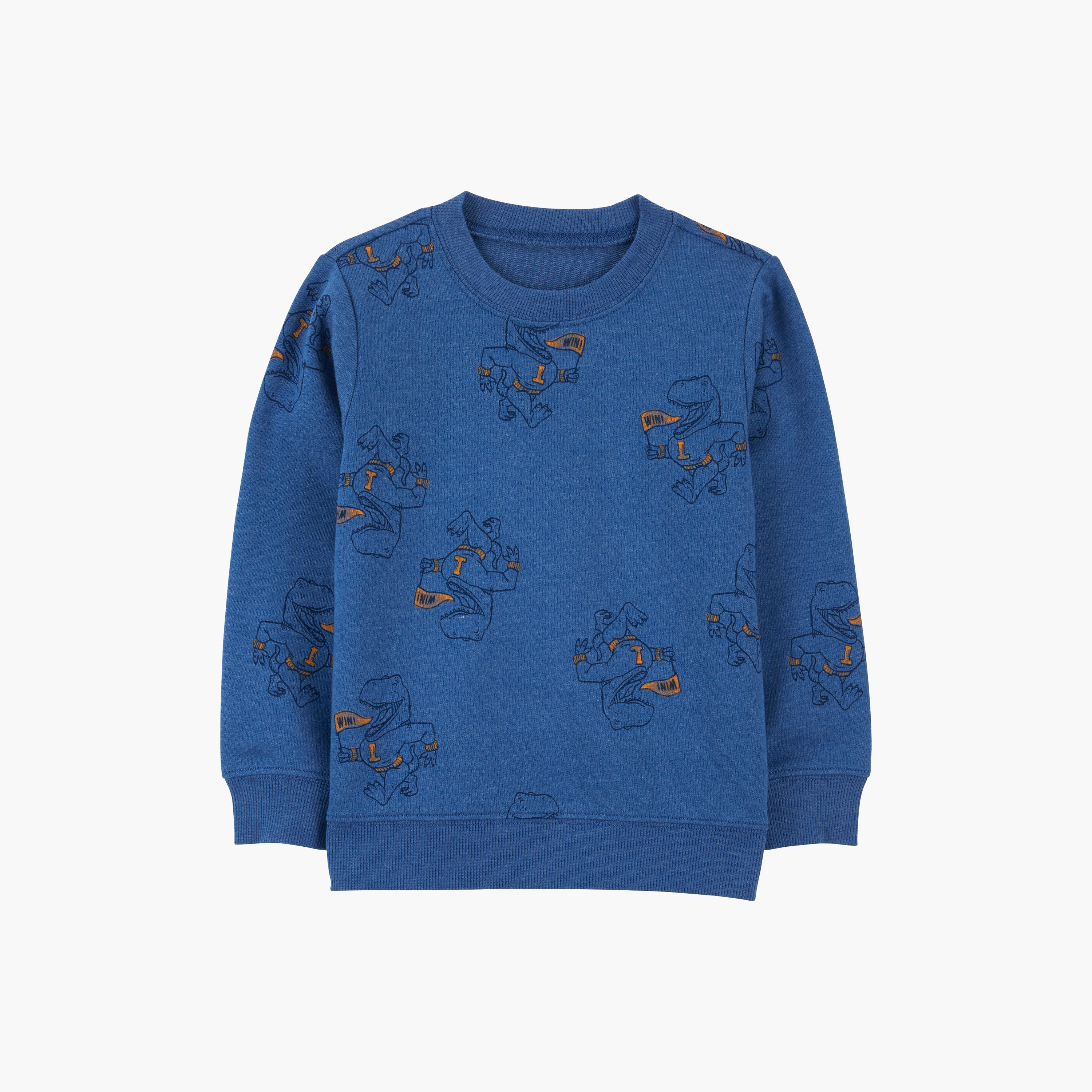 سويتشيرت فرينش تيري ديناصور من كارترز-baby-boys-clothing-winterwear-sweatshirts-image-1