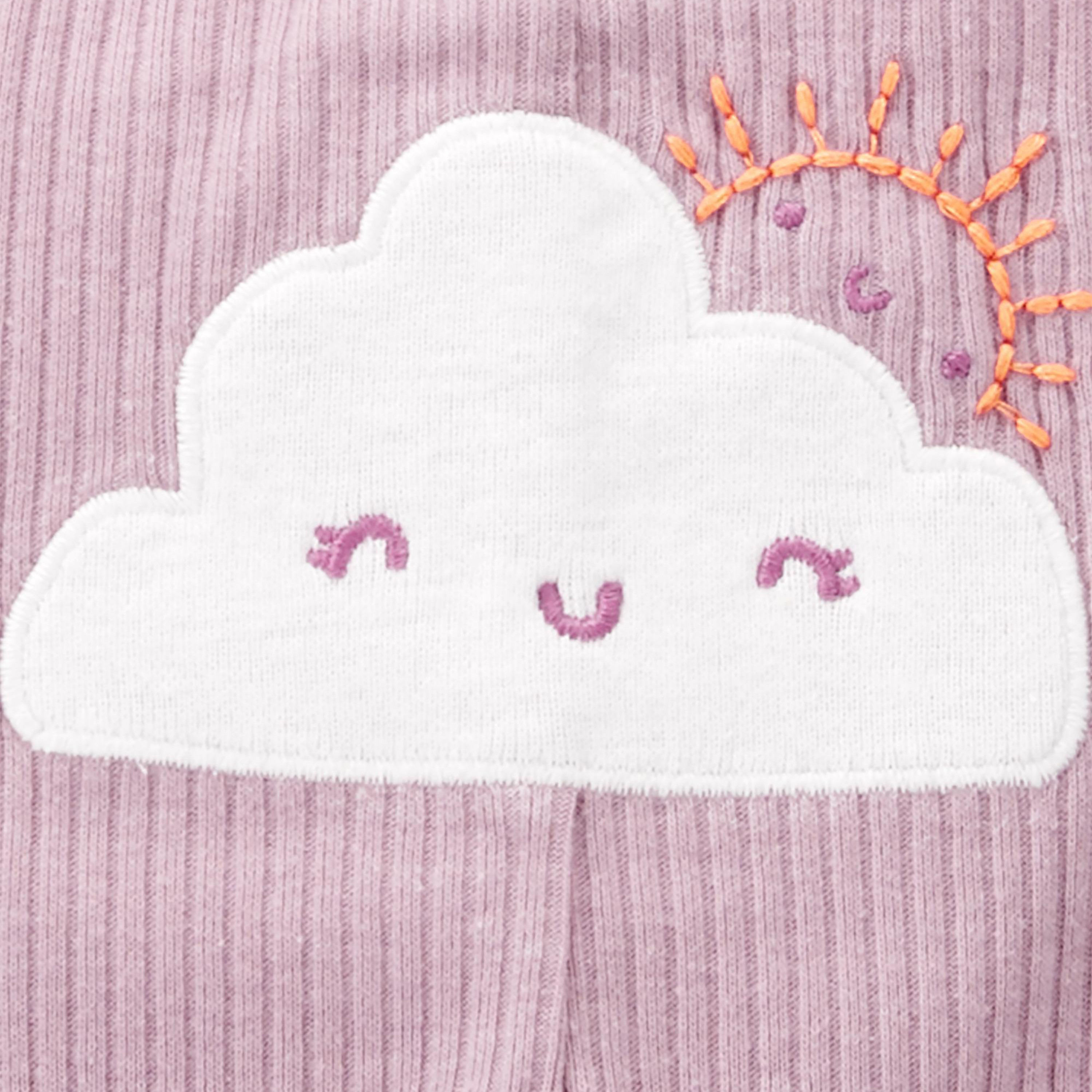 بودي سوت مطبوعة بأكمام قصيرة مع بنطال قطعتان من كارترز-baby-girls-clothing-setsandcoords-image-4