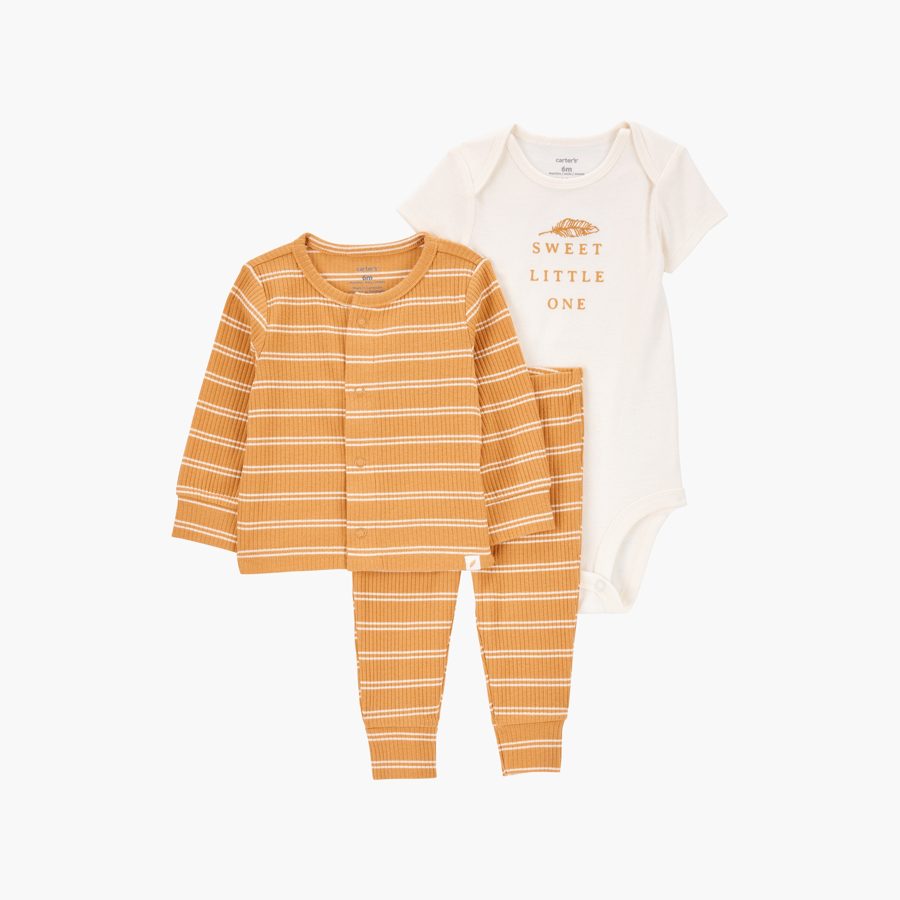 مجموعة متناسقة 3 قطع من كارترز-baby-girls-clothing-setsandcoords-image-1