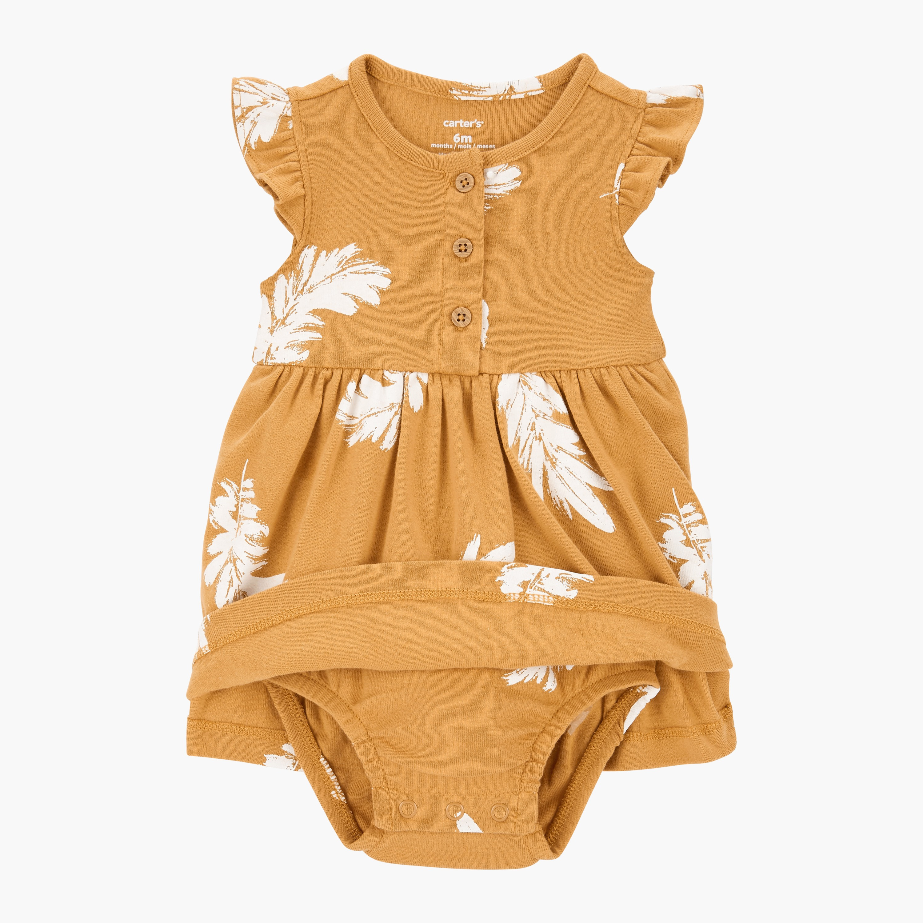 مجموعة كارديجان وفستان بودي سوت ريش قطعتين من كارترز-baby-girls-clothing-dressesandjumpsuits-image-2