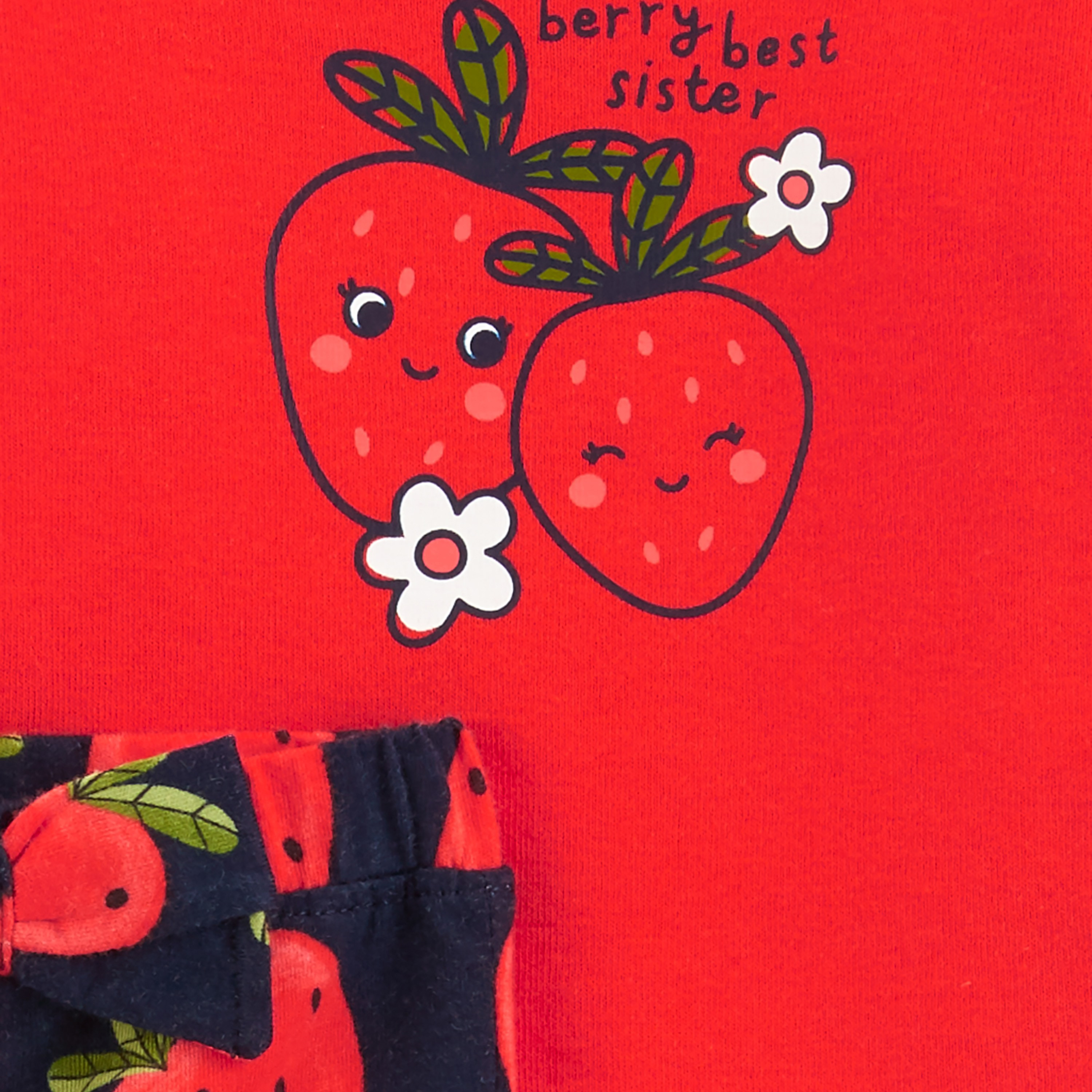 طقم بنطال بودي سوت قطعتين فراولة من كارترز-baby-girls-clothing-setsandcoords-image-2