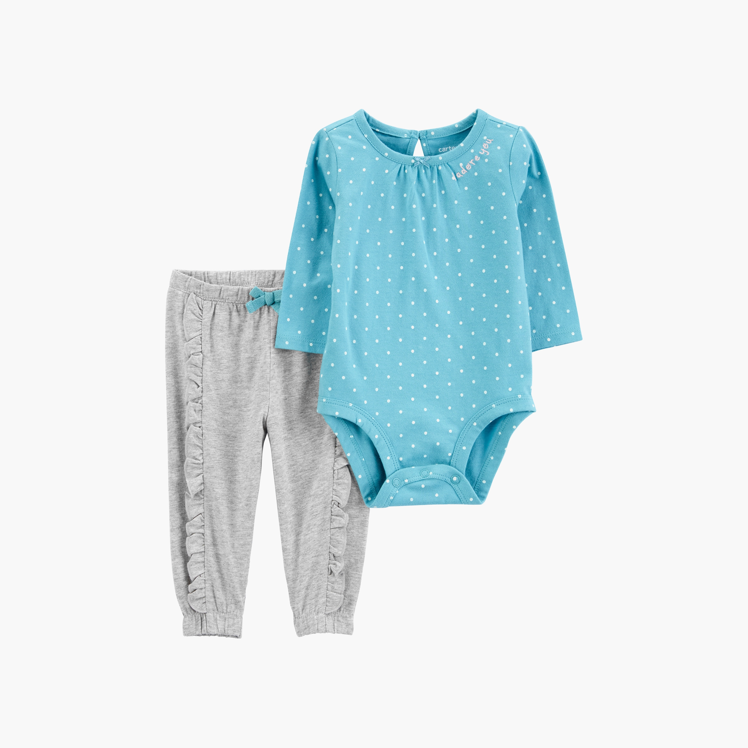 طقم بنطال بودي سوت قطعتين من كارترز-baby-girls-clothing-setsandcoords-image-1