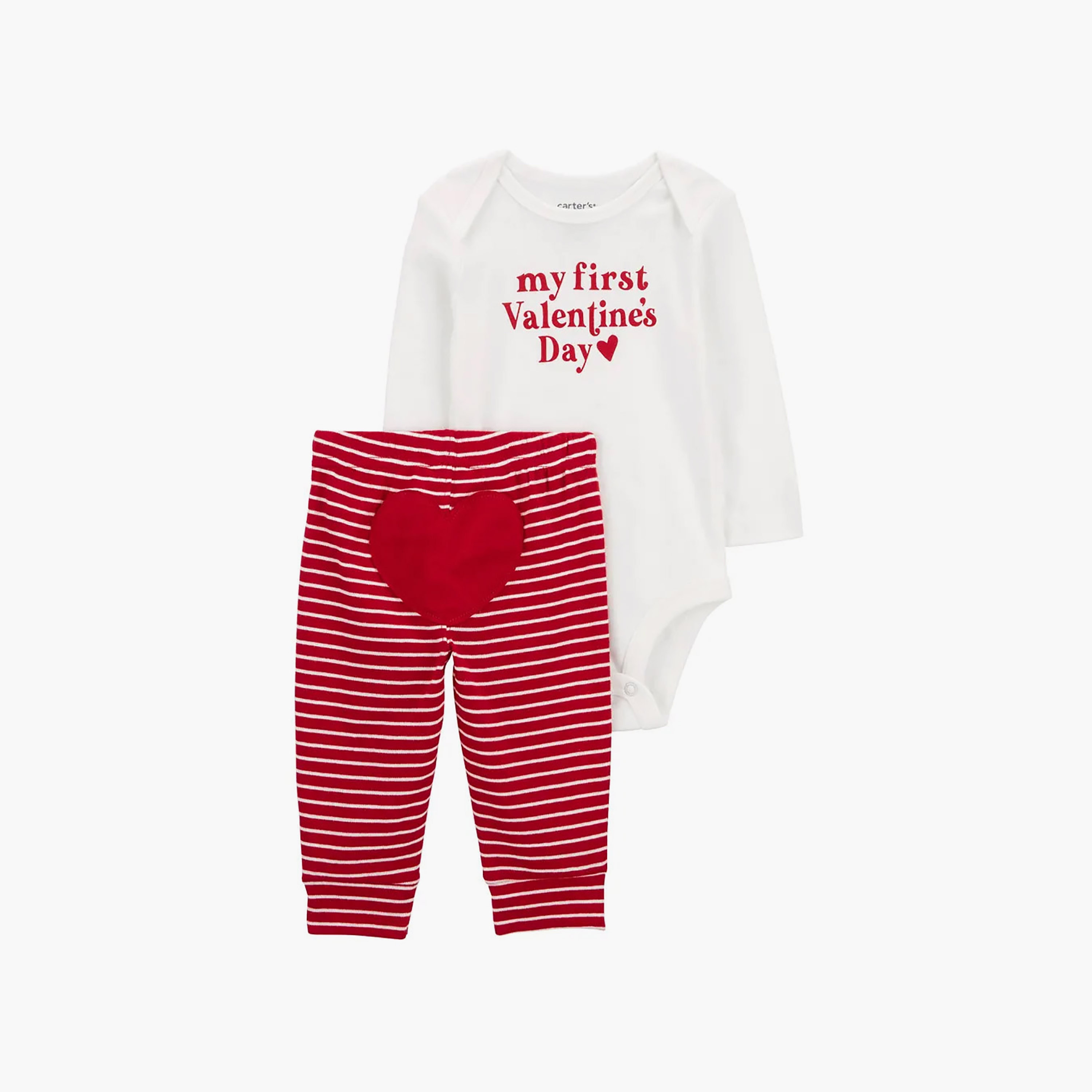 بودي سوت بأكمام طويلة مطبوعة قطعتين مع بنطال ركض من كارترز-baby-girls-clothing-setsandcoords-image-1