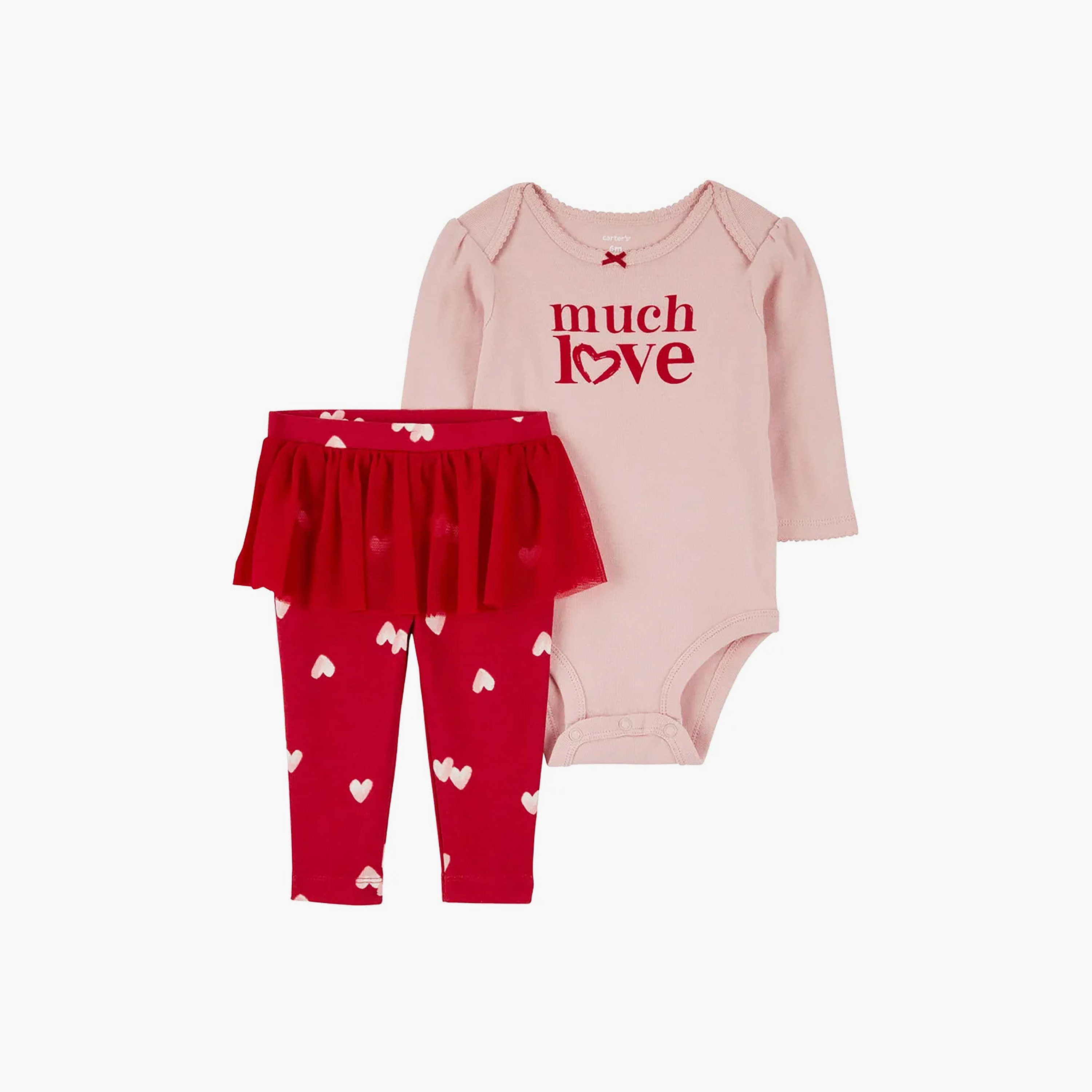 بودي سوت قطعتين مطبوعة بأكمام طويلة مع بنطال ضيق من كارترز-baby-girls-clothing-setsandcoords-image-1