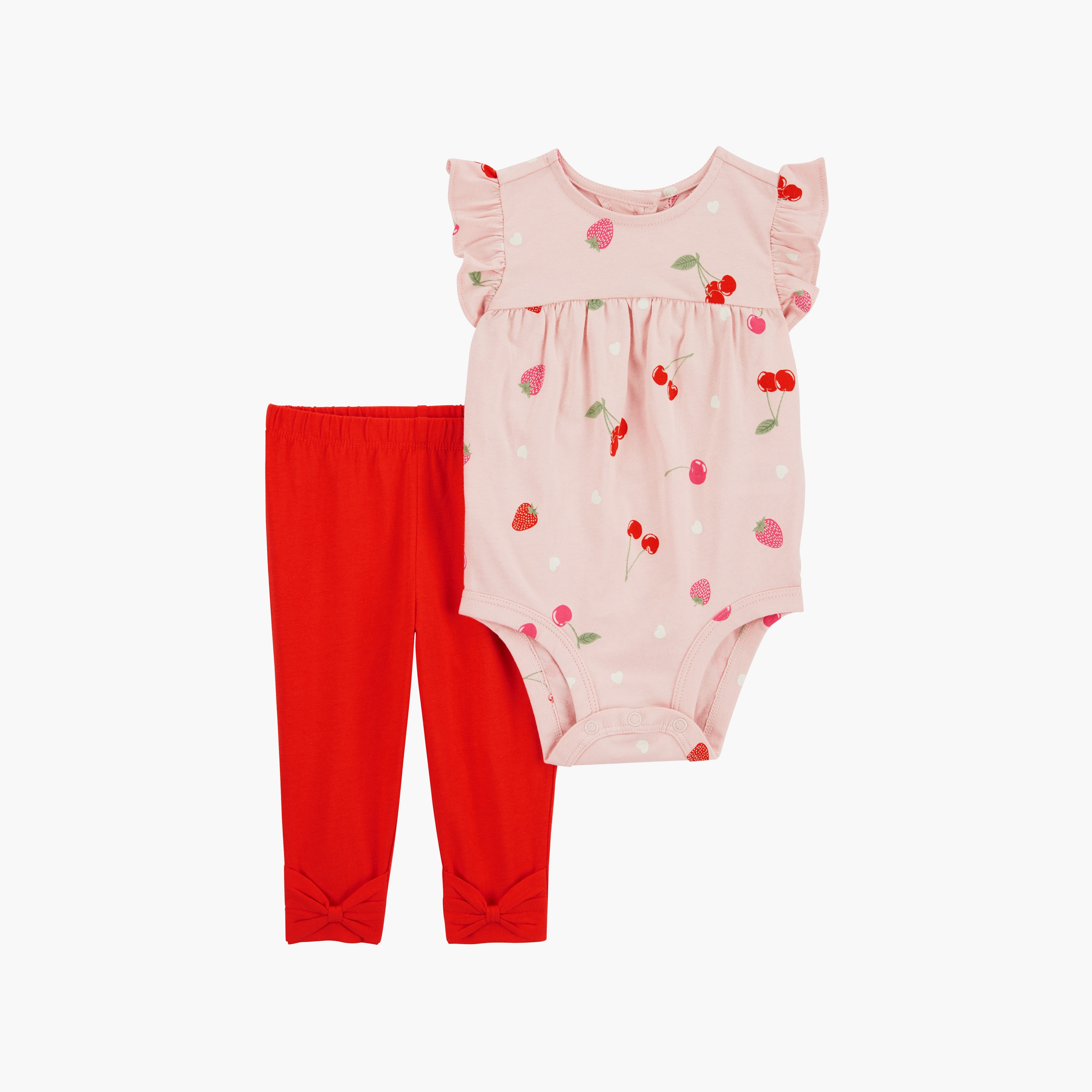 مجموعة بادي سوت فواكه قطعتين من كارترز-girls-clothing-setsandcoords-image-1