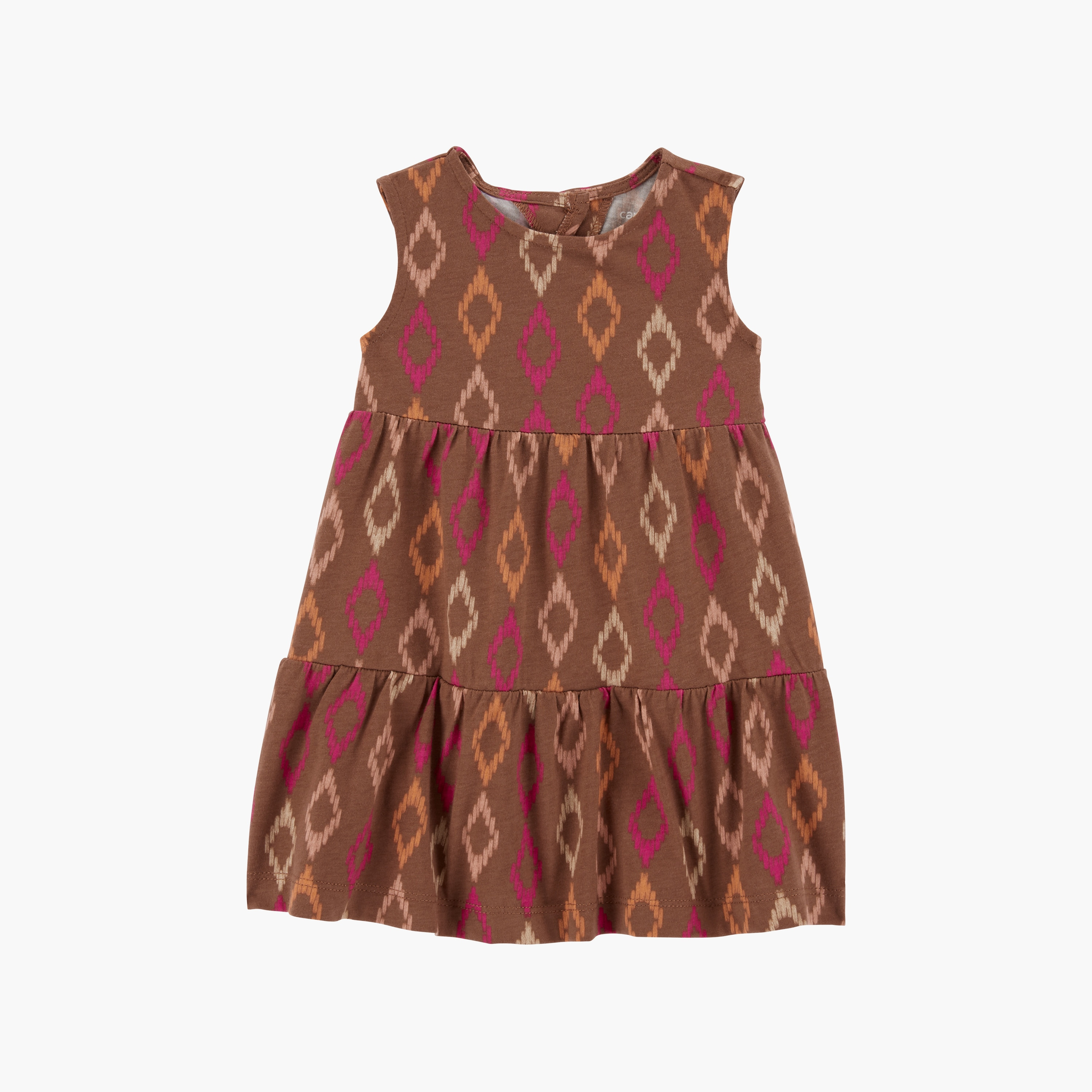فستان بدون أكمام بطبعة جيو مع غطاء للحفاضات من كارترز-baby-girls-clothing-dressesandjumpsuits-image-1