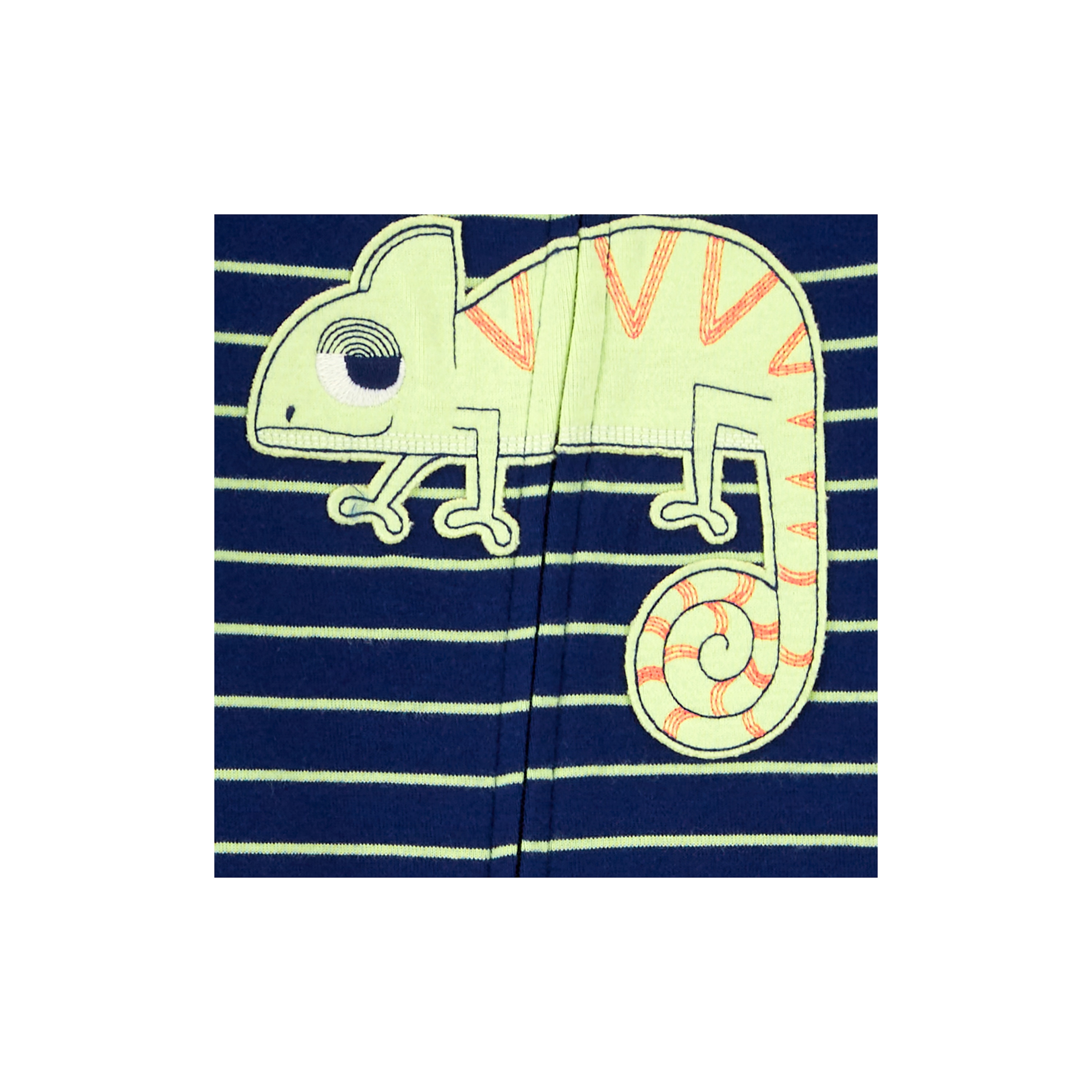 بدلة نوم مخططة بأكمام طويلة من كارترز-baby-boys-clothing-nightwear-sleepsuits-image-2