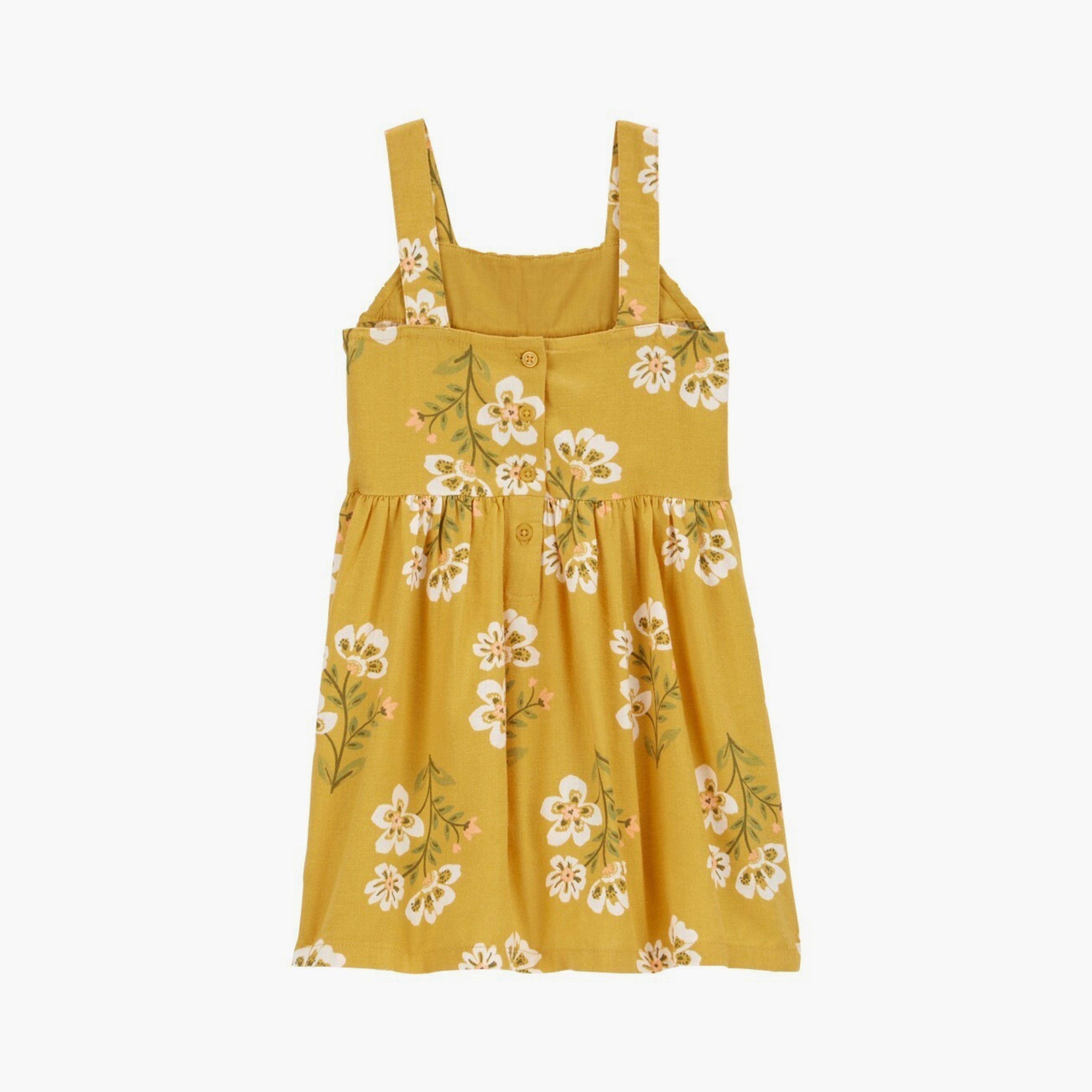 فستان بدون أكمام بطبعة زهور من كارترز-girls-clothing-dressesandjumpsuits-image-2