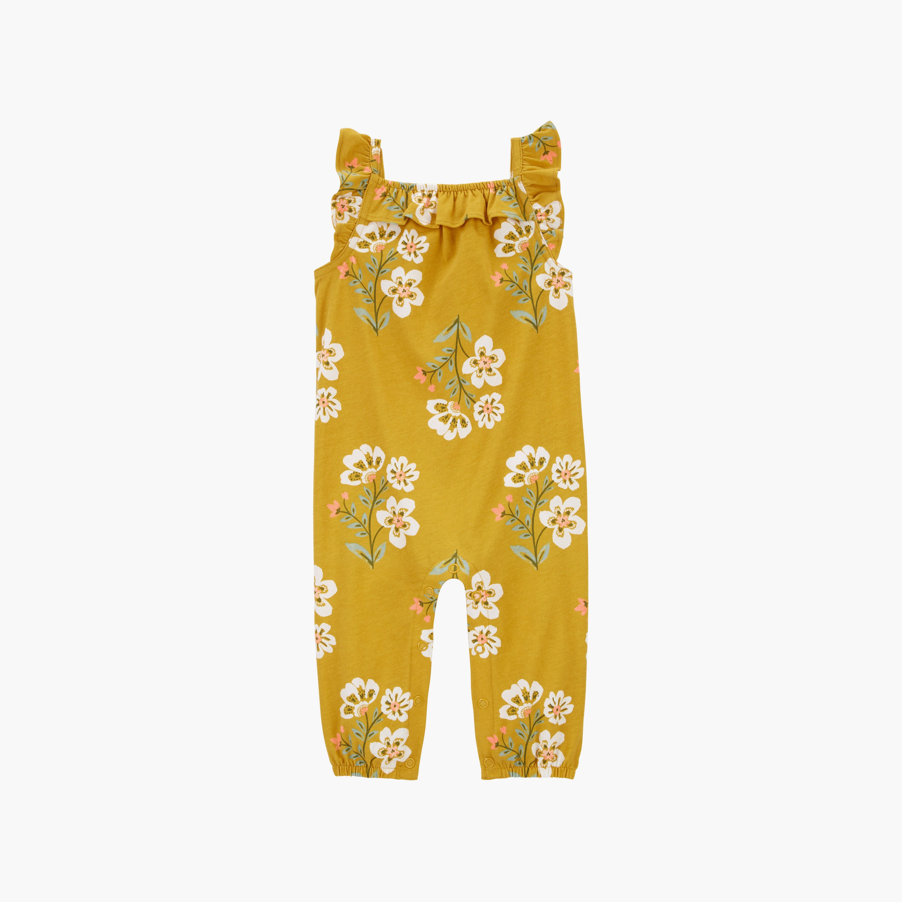 جامبسوت بأكمام كاب بطبعة الأزهار  من كارترز-baby-girls-clothing-rompers-image-1