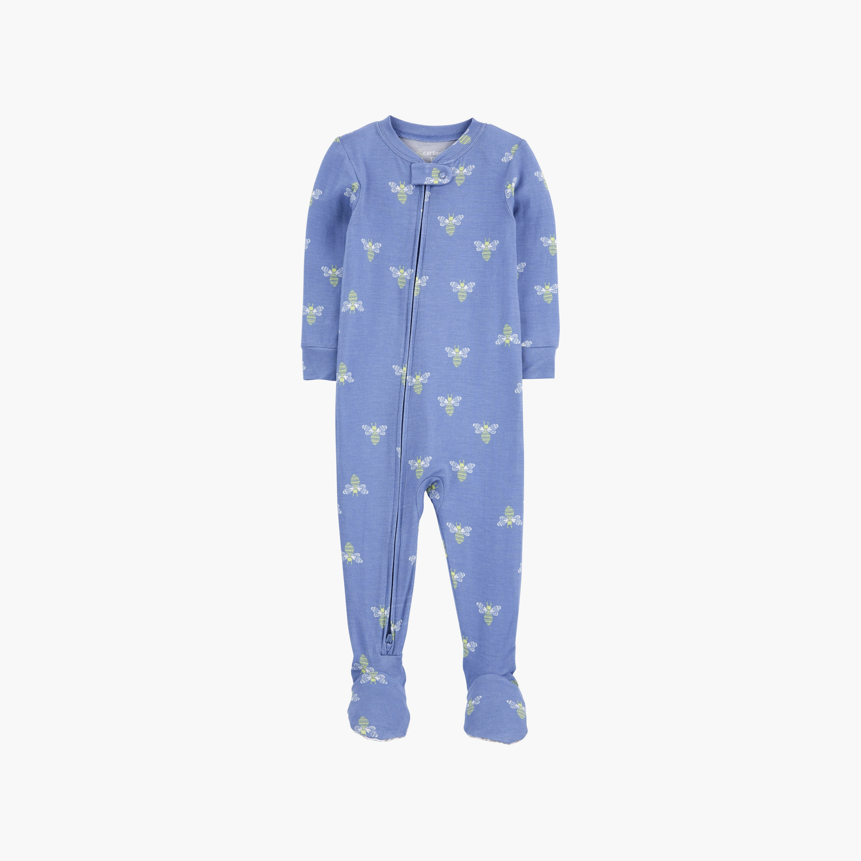 بدلة نوم بأكمام طويلة ومطبوعة  من كارترز-baby-boys-clothing-nightwear-sleepsuits-image-1