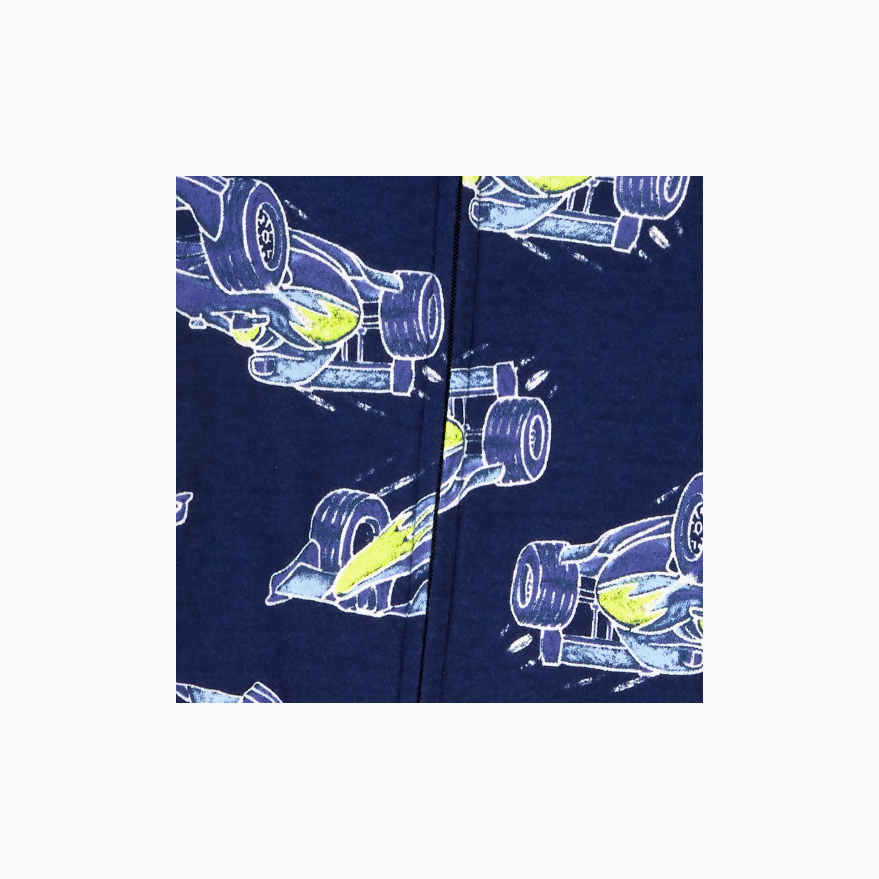 بدلة نوم بأكمام طويلة ومطبوعة  من كارترز-baby-boys-clothing-nightwear-sleepsuits-image-2