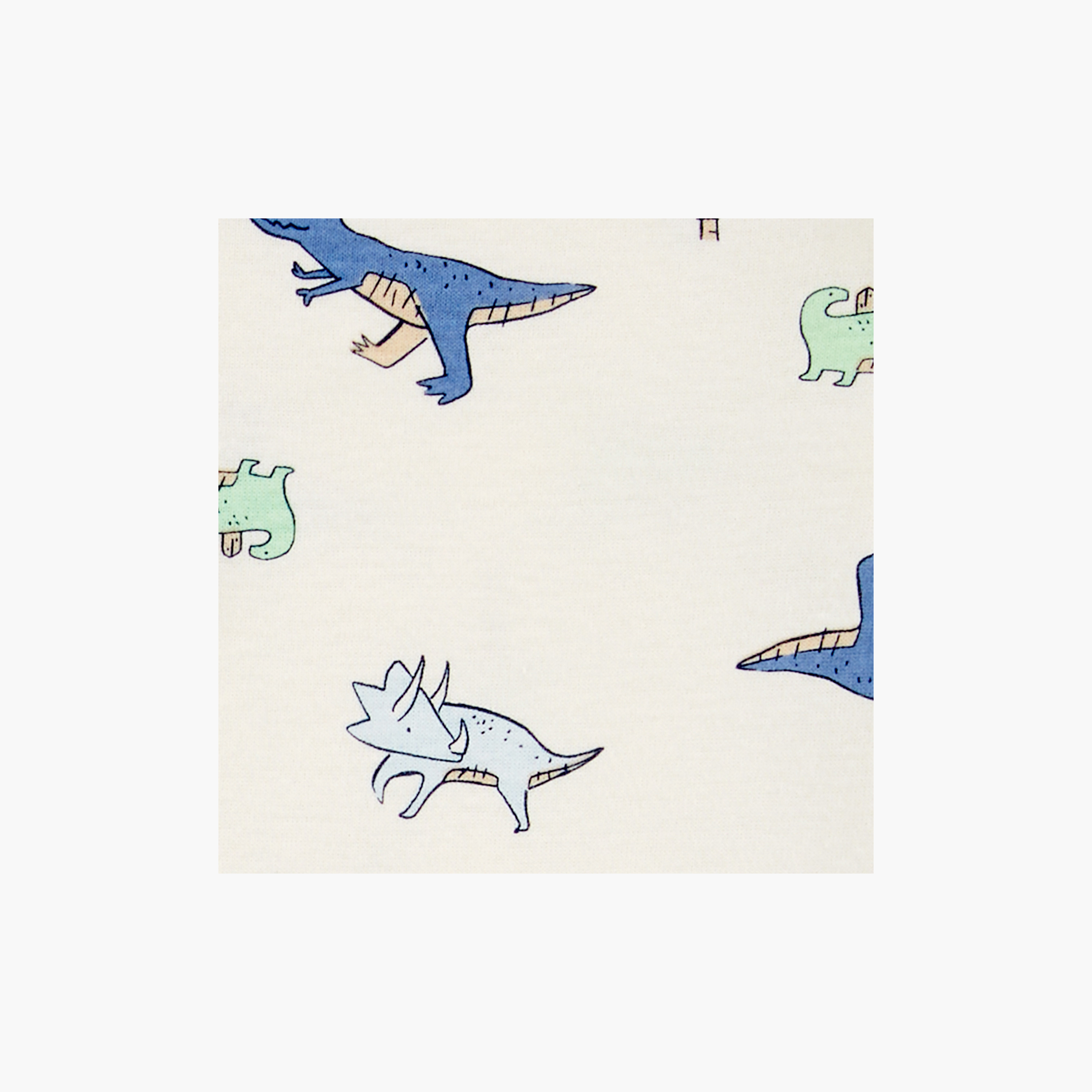 بودي سوت قطعتين بأكمام قصيرة وطبعة دينو مع بنطال ركض من كارترز-baby-boys-clothing-setsandcoords-image-2
