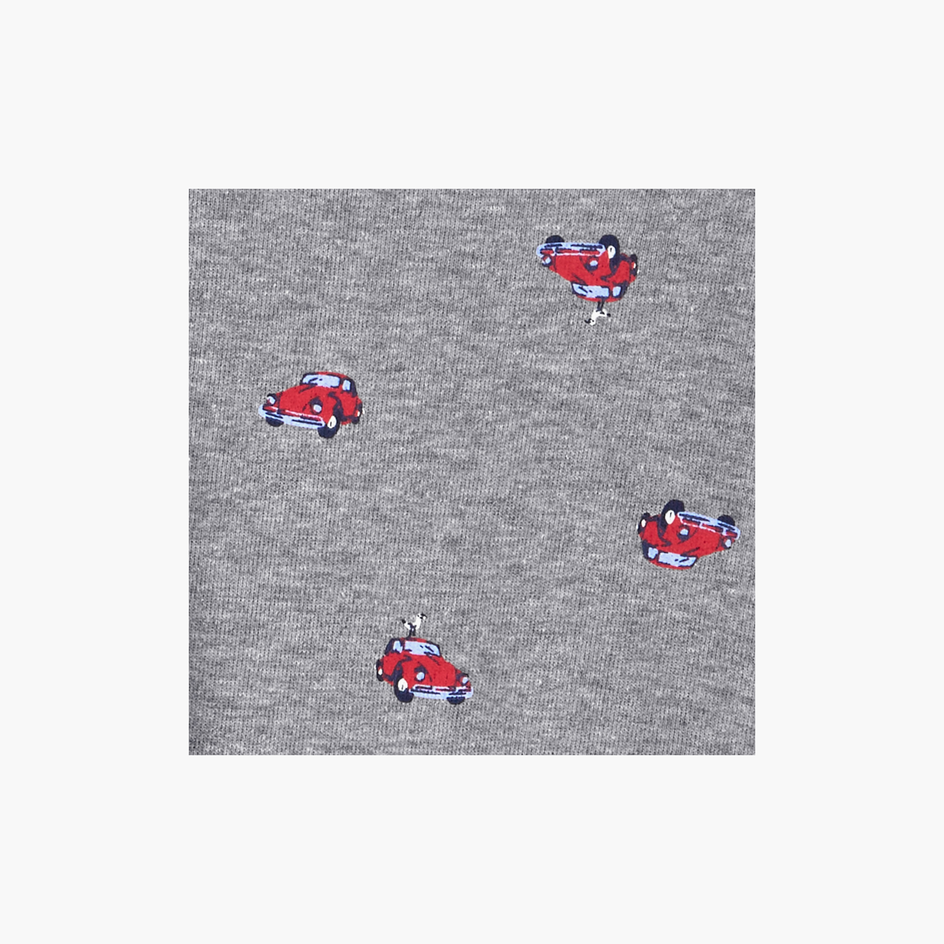 رومبير قطعتين بأكمام طويلة وطبعة سيارة مع قبعة من كارترز-baby-boys-clothing-multipacks-image-3