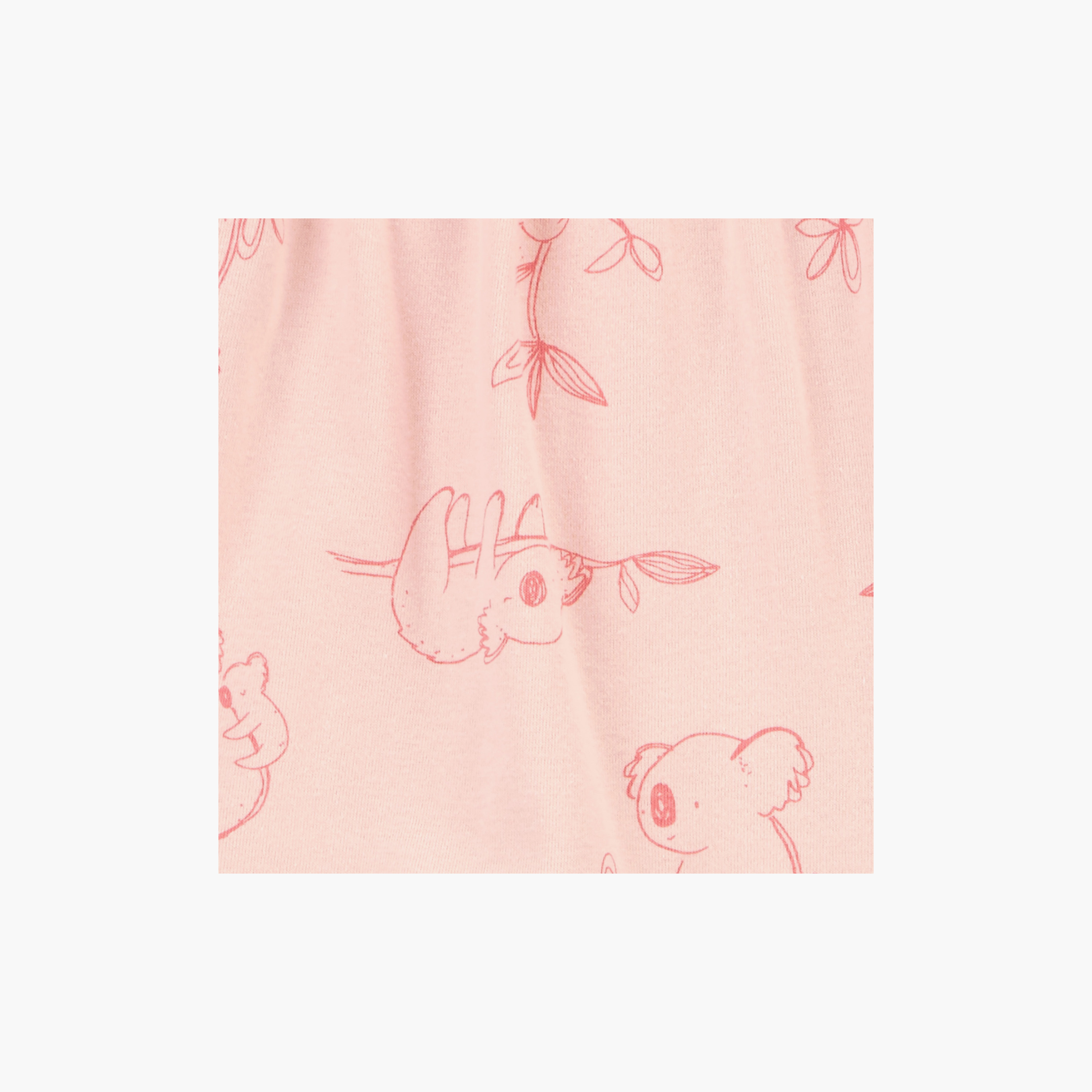رومبير قطعتين بأكمام طويلة وطبعة زهور مع عصابة رأس من كارترز-baby-girls-clothing-rompers-image-2