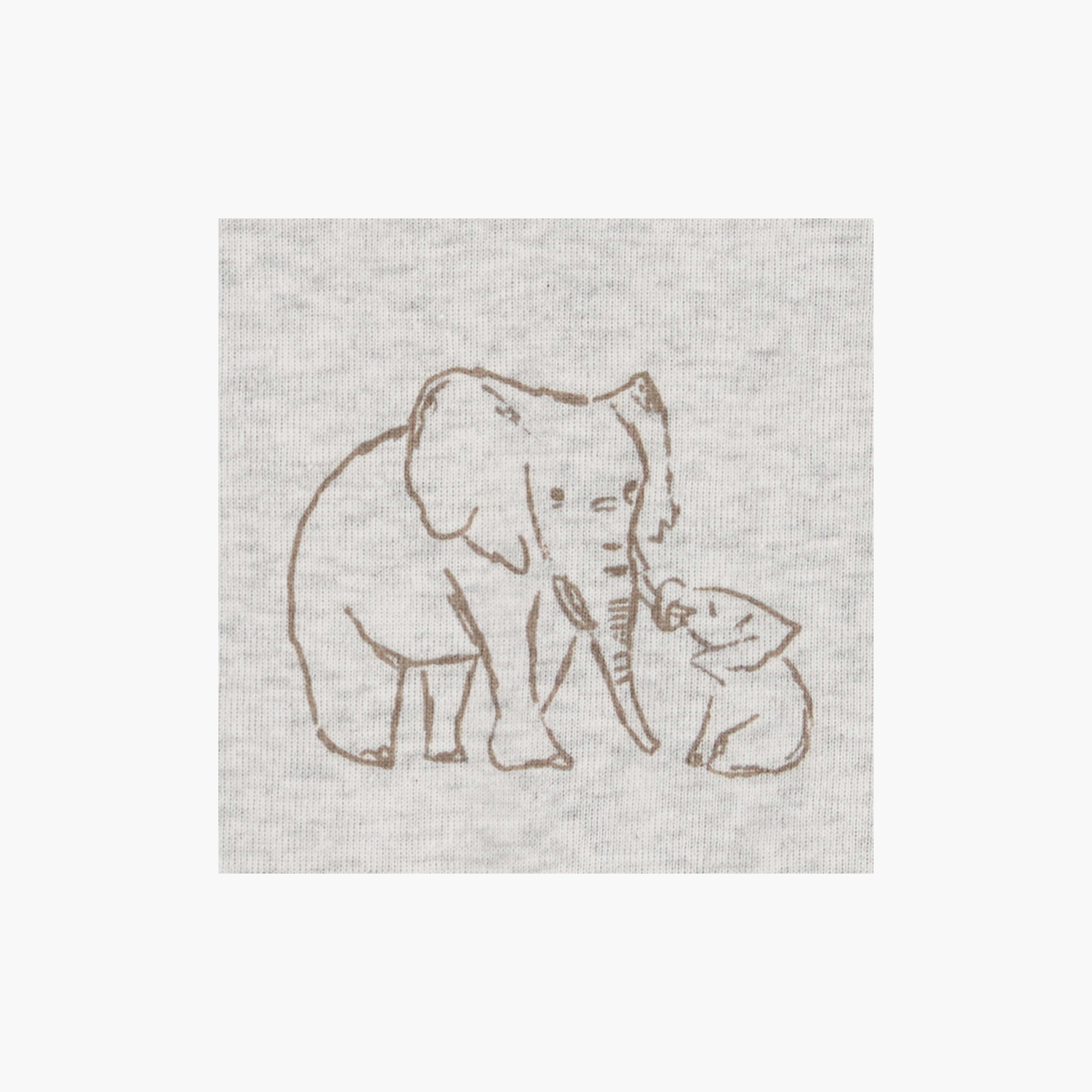 رومبير قطعتين بأكمام طويلة بطبعة فيل من كارترز-baby-girls-clothing-rompers-image-2