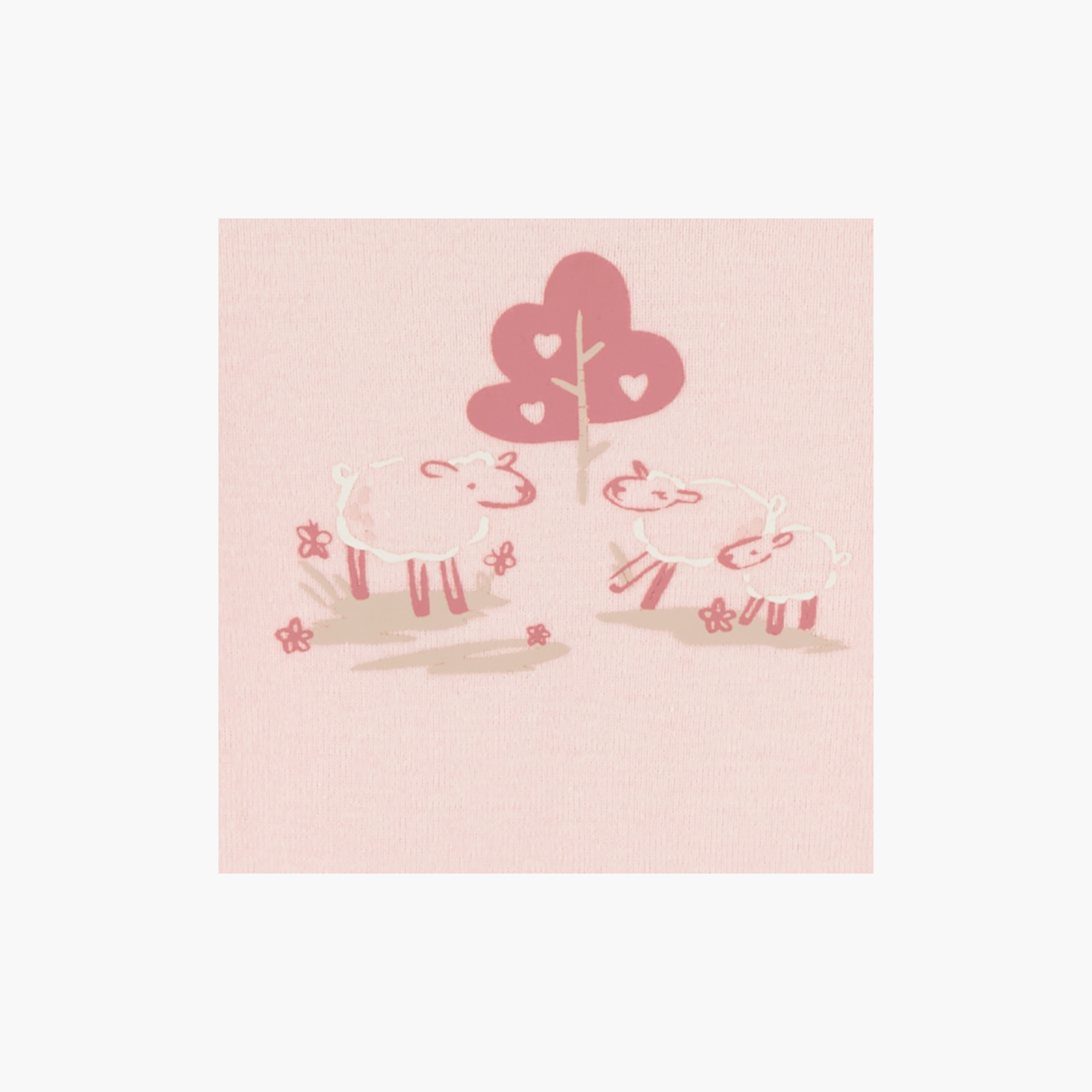 بودي سوت مطبوعة بأكمام طويلة 4 قطع من كارترز-baby-girls-clothing-bodysuits-image-2