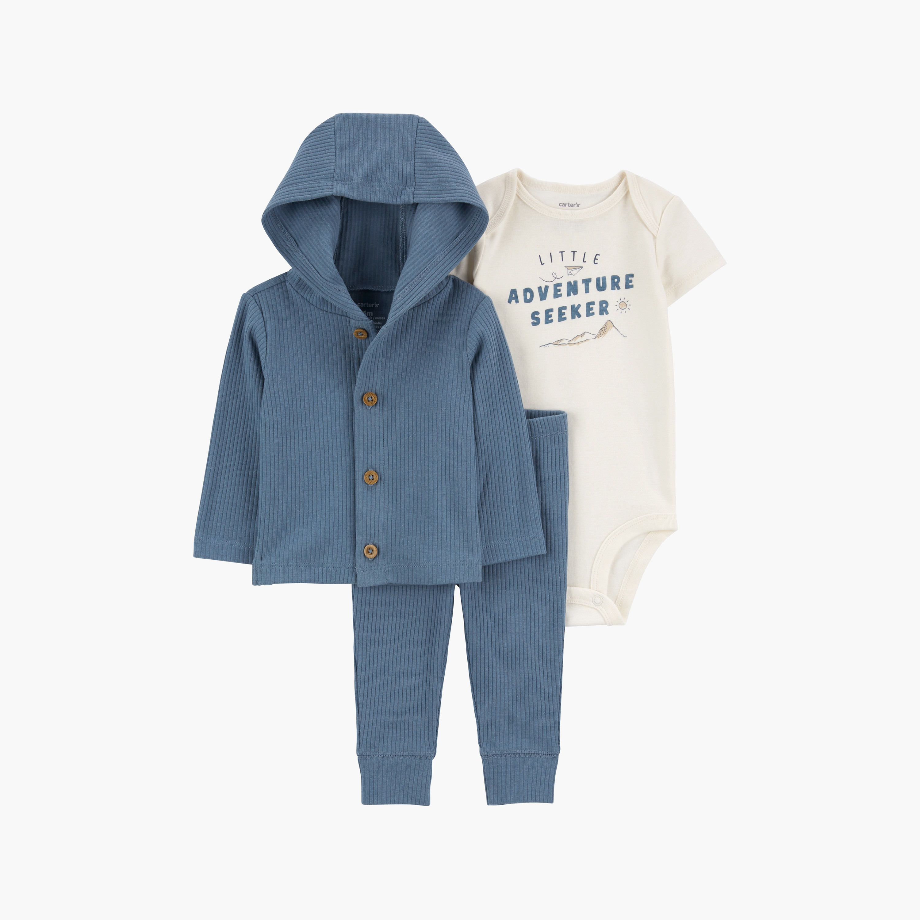 هودي بأكمام طويلة بطبعة أدفنتشر سيكر 3 قطع وبنطلون للركض مع بودي سوت من كارترز-baby-boys-clothing-setsandcoords-image-1