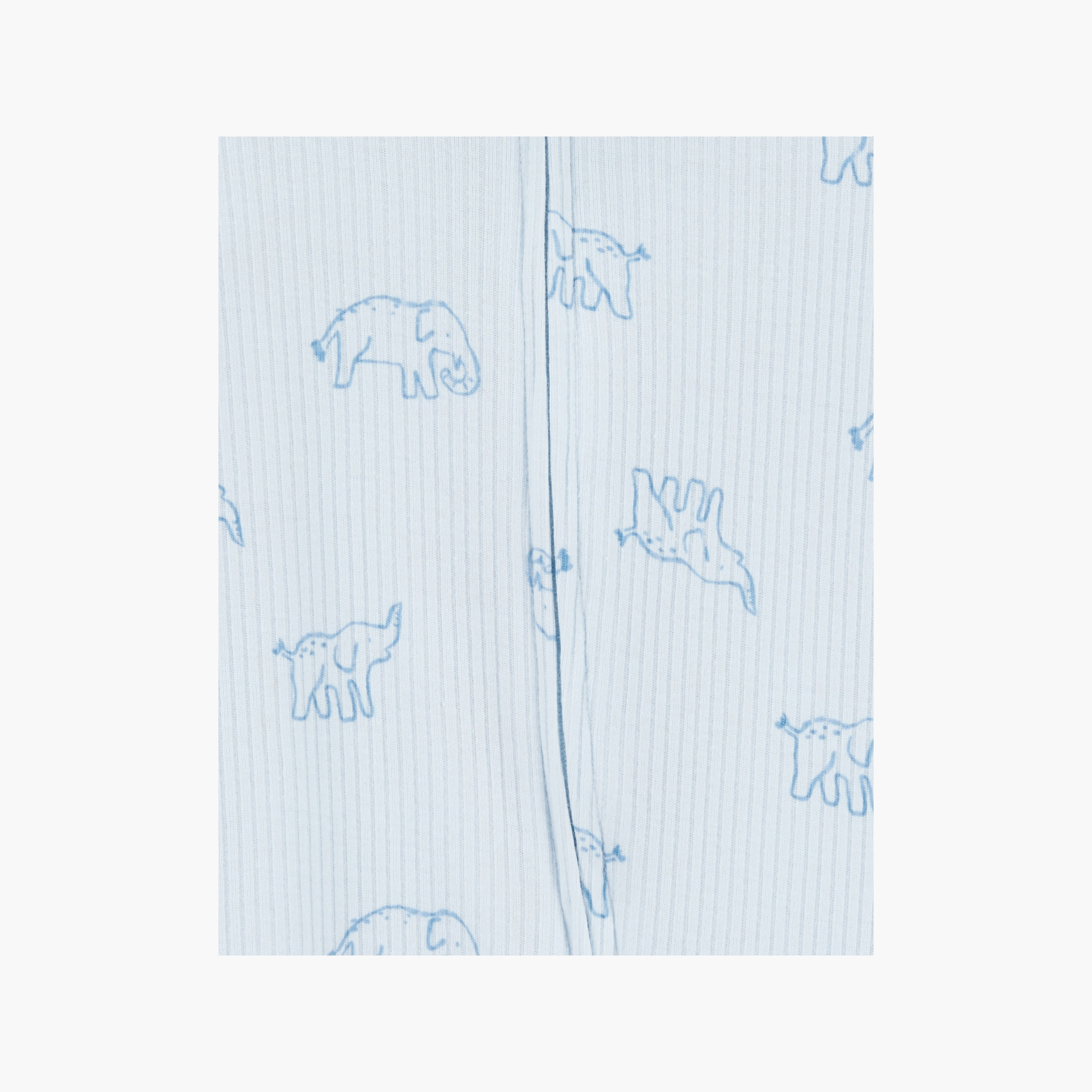 بدلة نوم بطبعة فيل بأكمام طويلة من كارترز-baby-girls-clothing-nightwear-sleepsuits-image-2