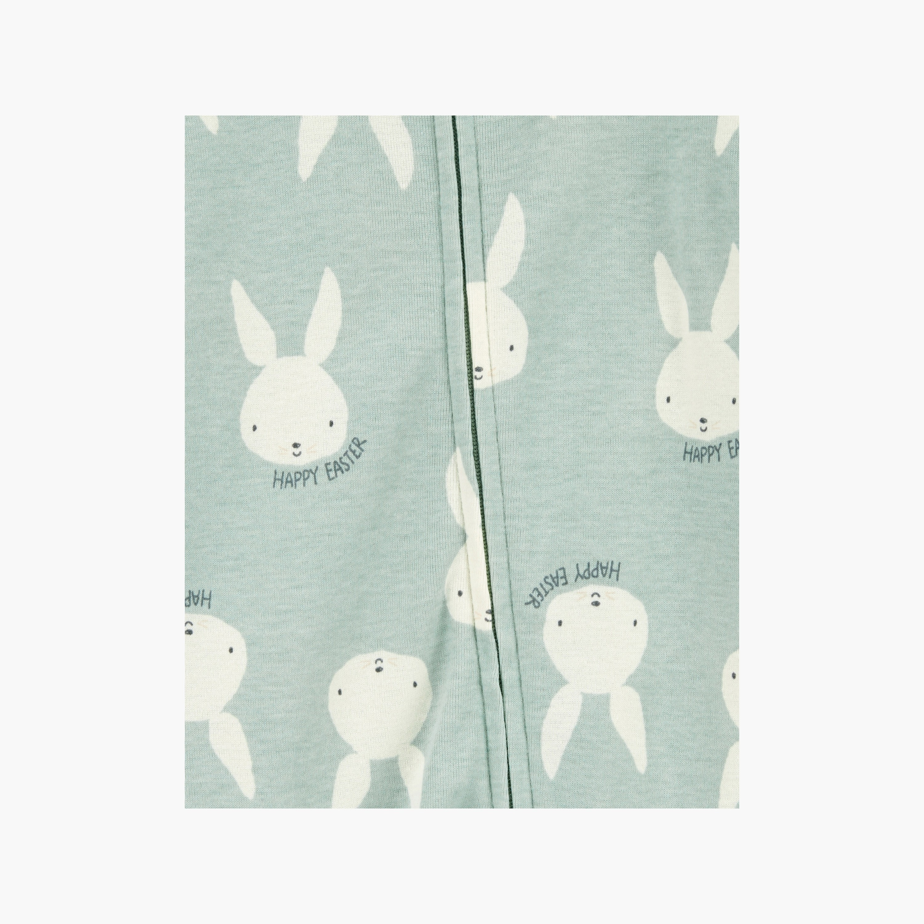 بدلة نوم باني مطبوعة بأكمام طويلة من كارترز-baby-girls-clothing-nightwear-sleepsuits-image-2