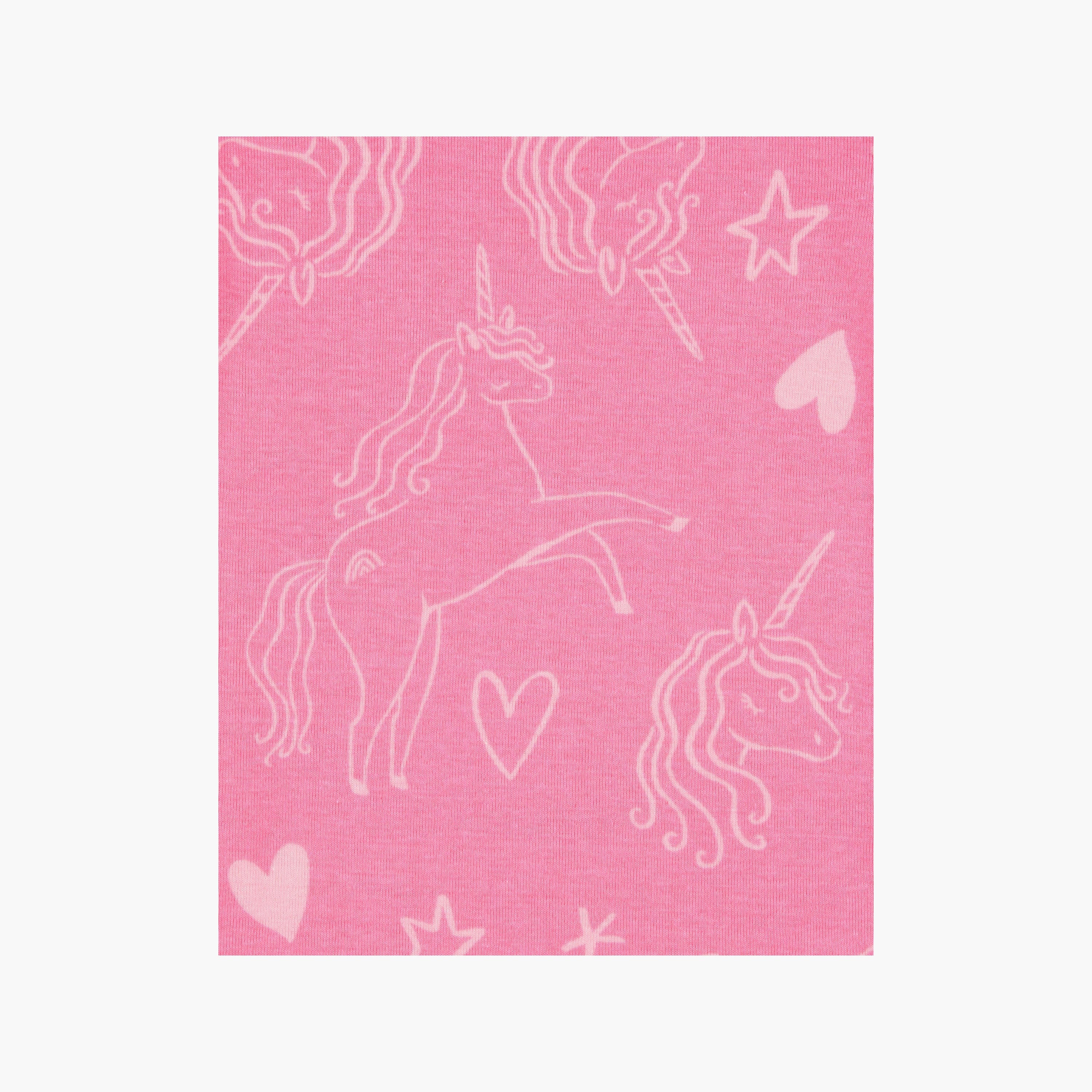 طقم بيجاما مكون من قطعتين مكون من تي شيرت بأكمام قصيرة بطبعة يونيكورن من كارترز-baby-girls-clothing-nightwear-pyjamasets-image-3
