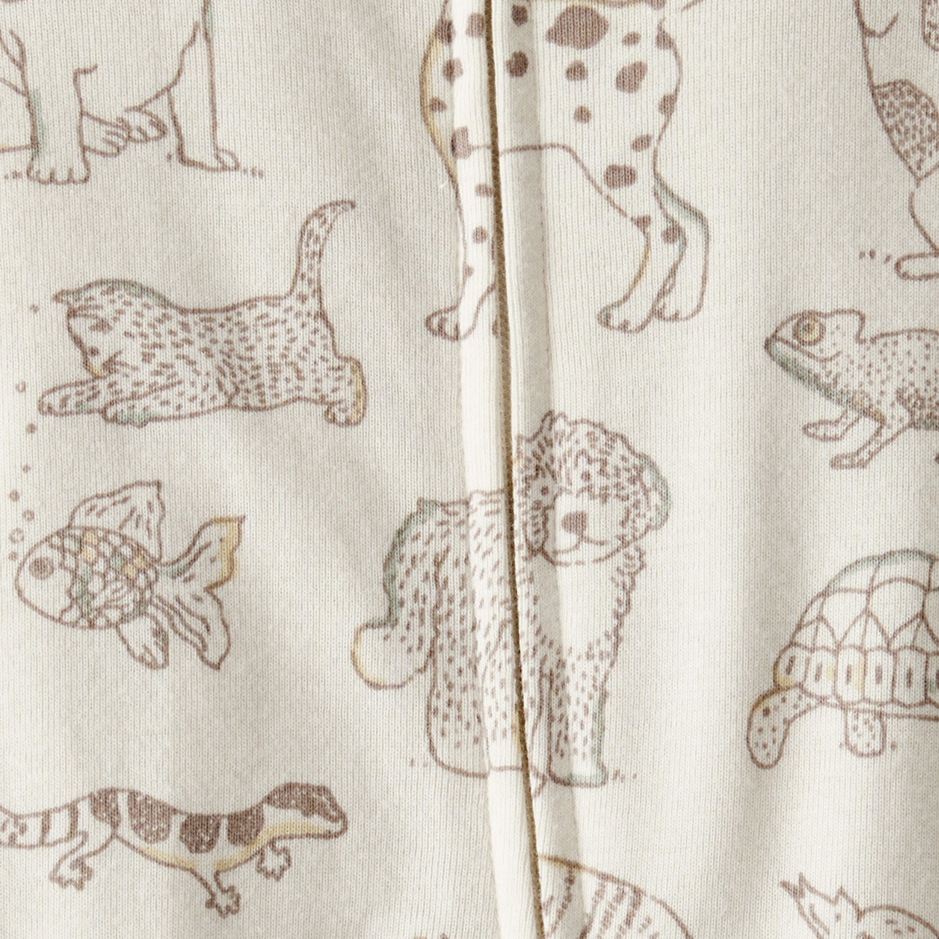 بدلة نوم مطبوعة بأكمام طويلة من كارترز-baby-boys-clothing-nightwear-sleepsuits-image-2