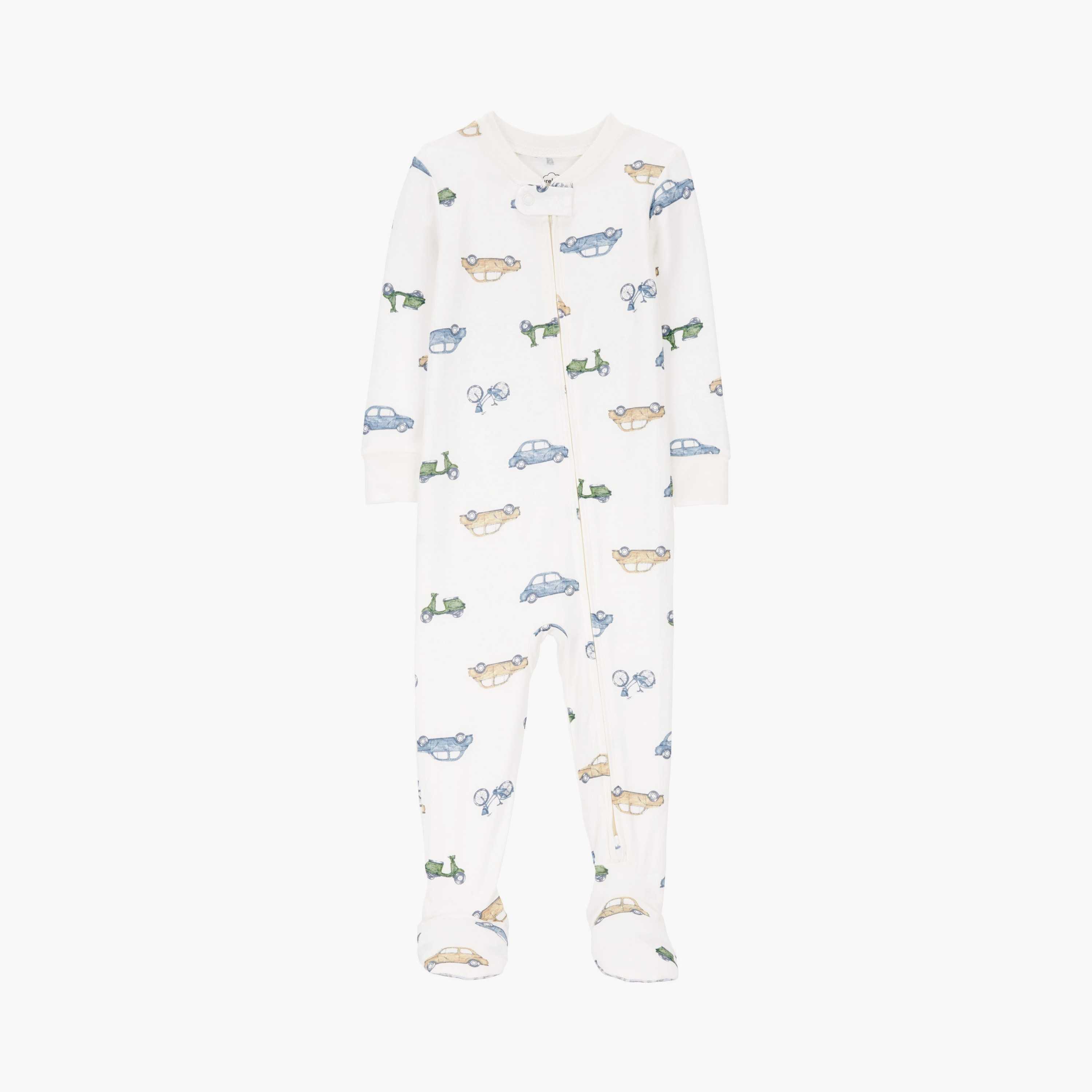 بدلة نوم مطبوعة بأكمام طويلة من كارترز-baby-boys-clothing-nightwear-sleepsuits-image-1