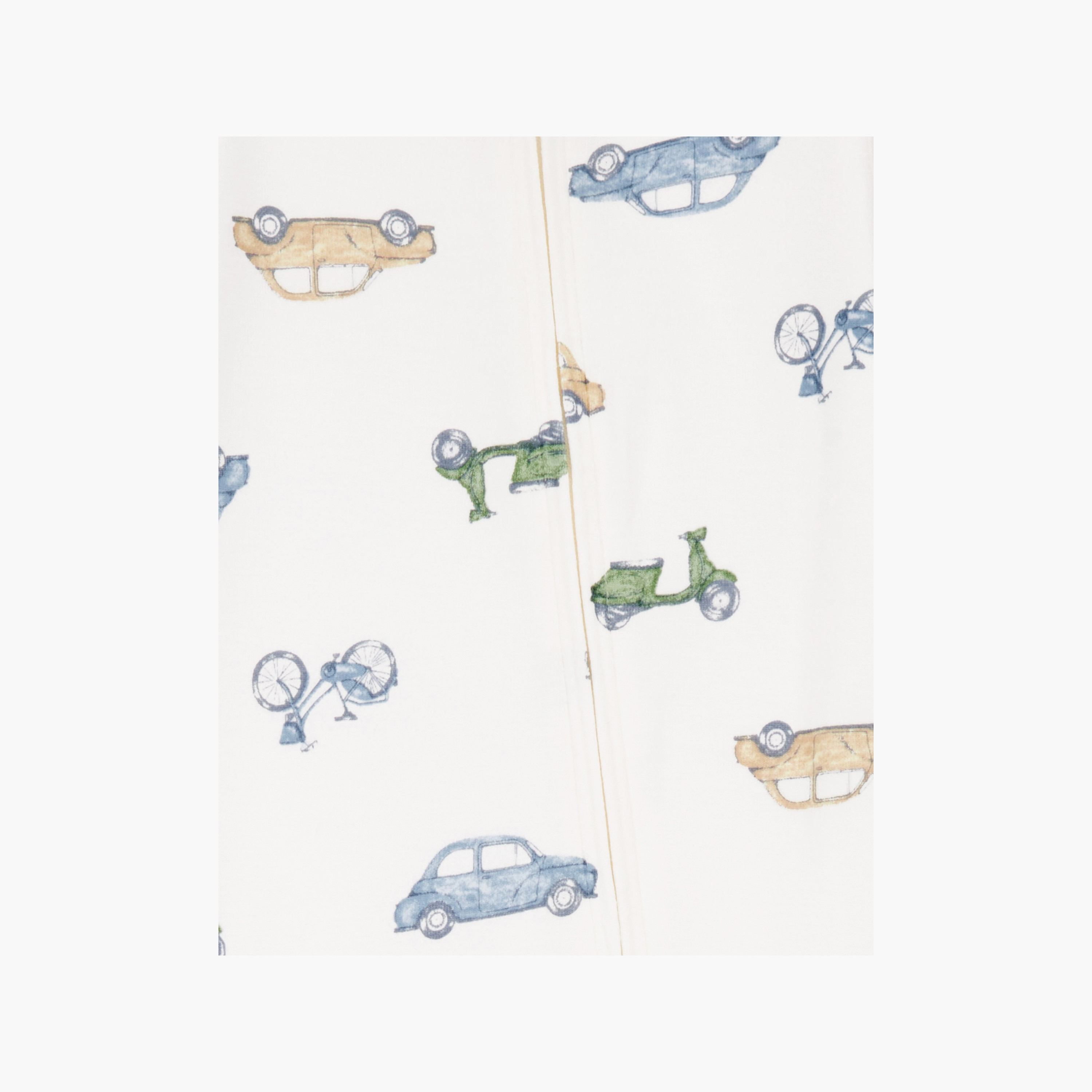بدلة نوم مطبوعة بأكمام طويلة من كارترز-baby-boys-clothing-nightwear-sleepsuits-image-2