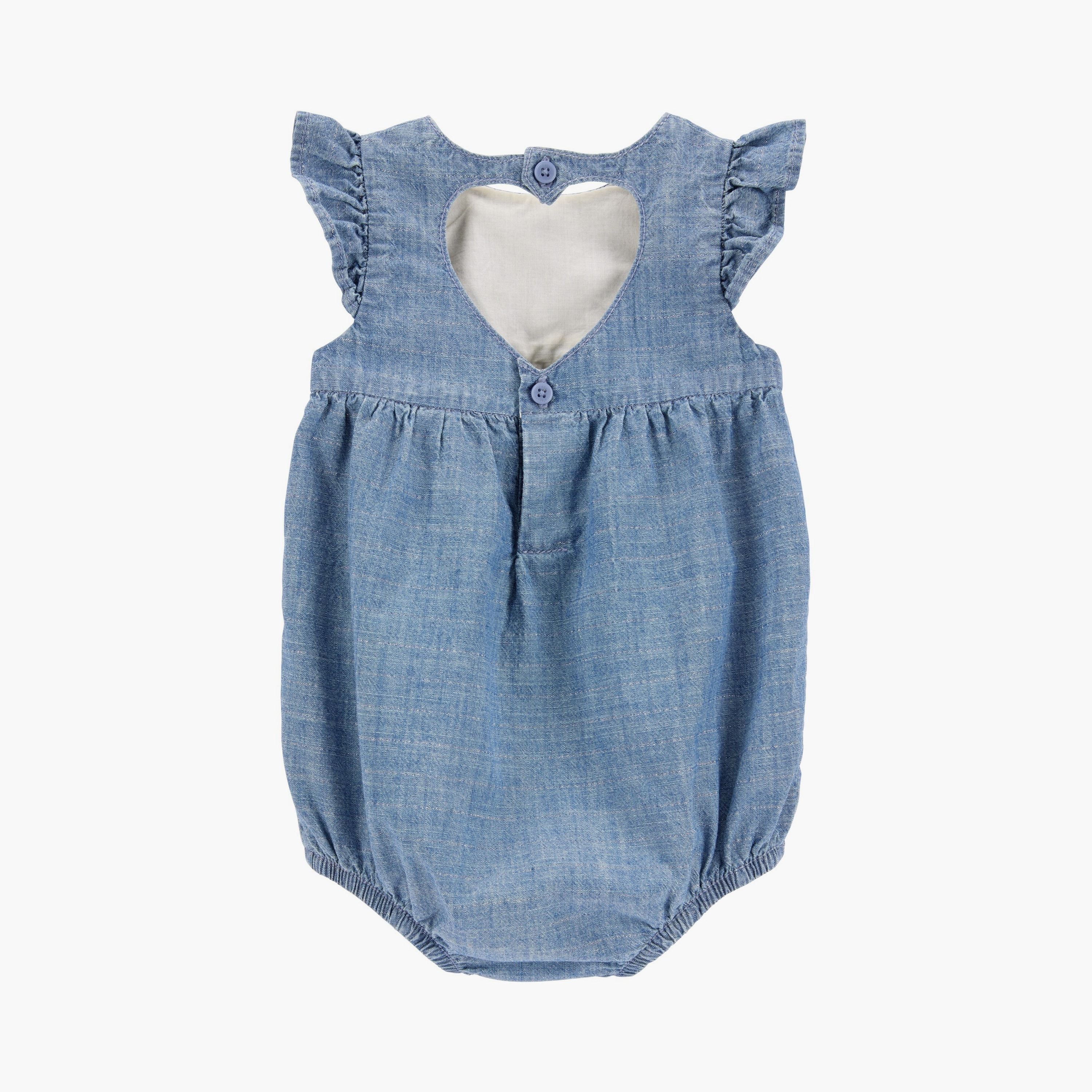 رومبير سادة بأكمام قصيرة من كارترز-baby-girls-clothing-bodysuits-image-2