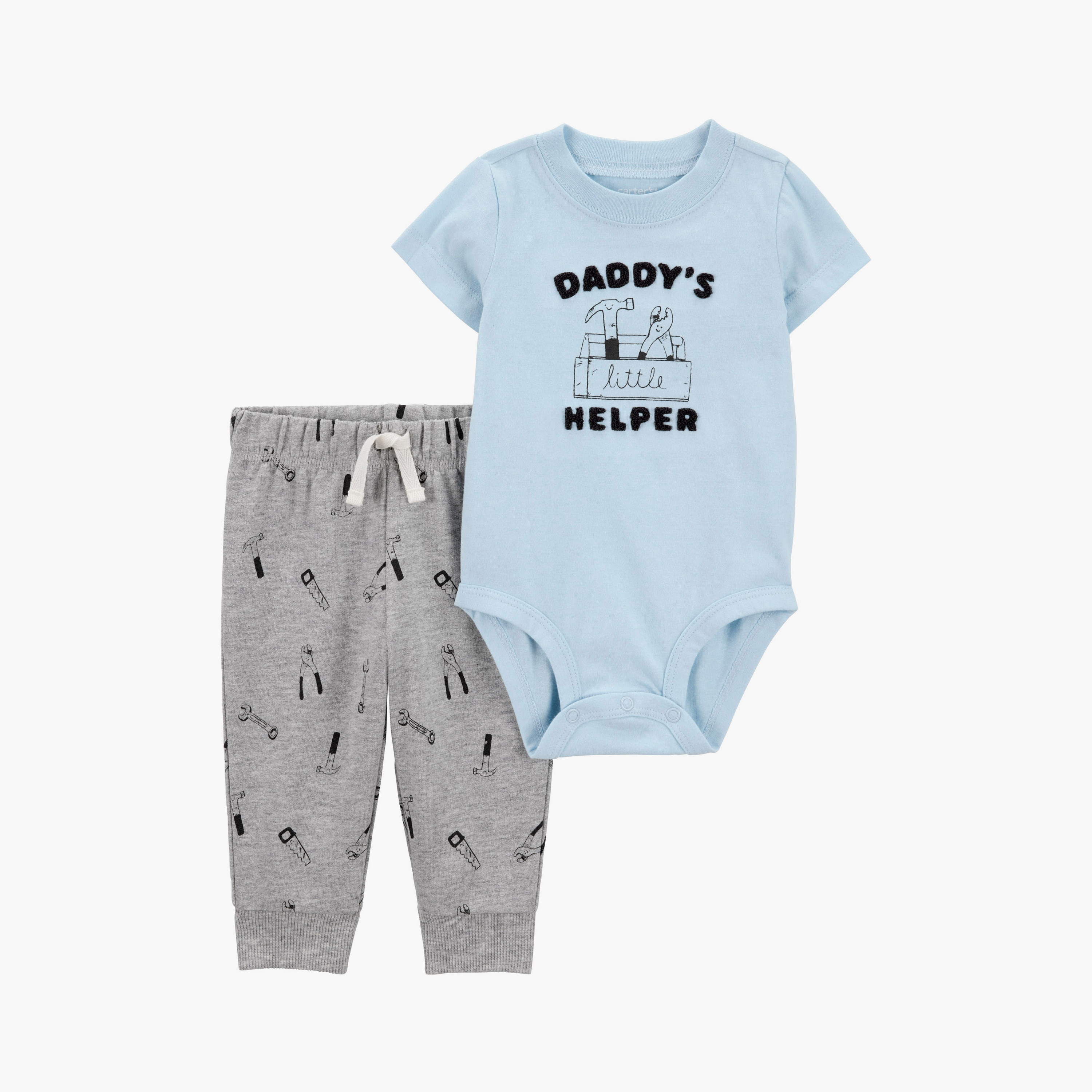 Carter's 2-Piece Printed Short Sleeves Bodysuit with Joggers-baby-boys-clothing-setsandcoords-image-1