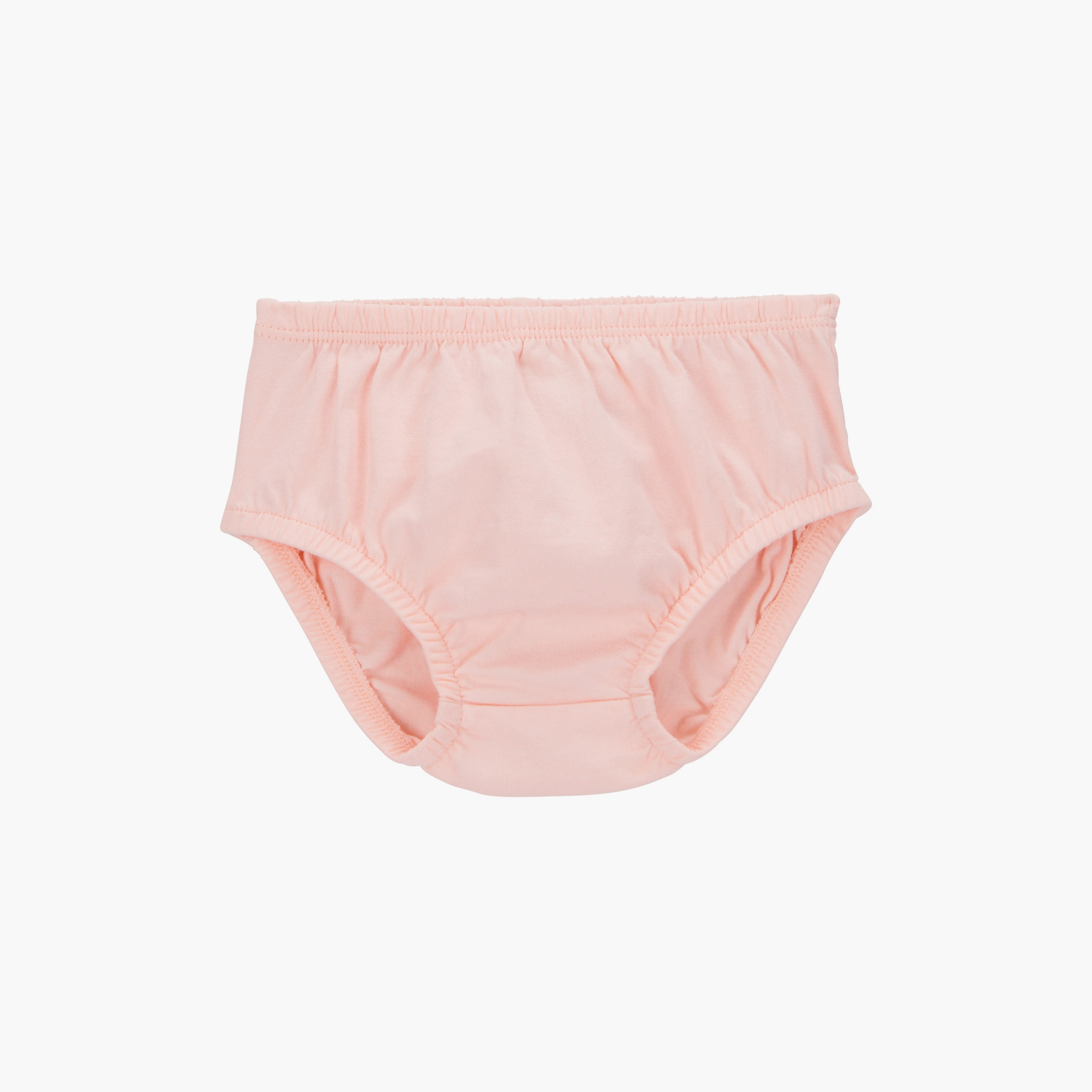 فستان المخطط بأكمام قصيرة، مكون من 3 قطع، ورومبير مع غطاء حفاضات من كارترز-baby-girls-clothing-setsandcoords-image-3