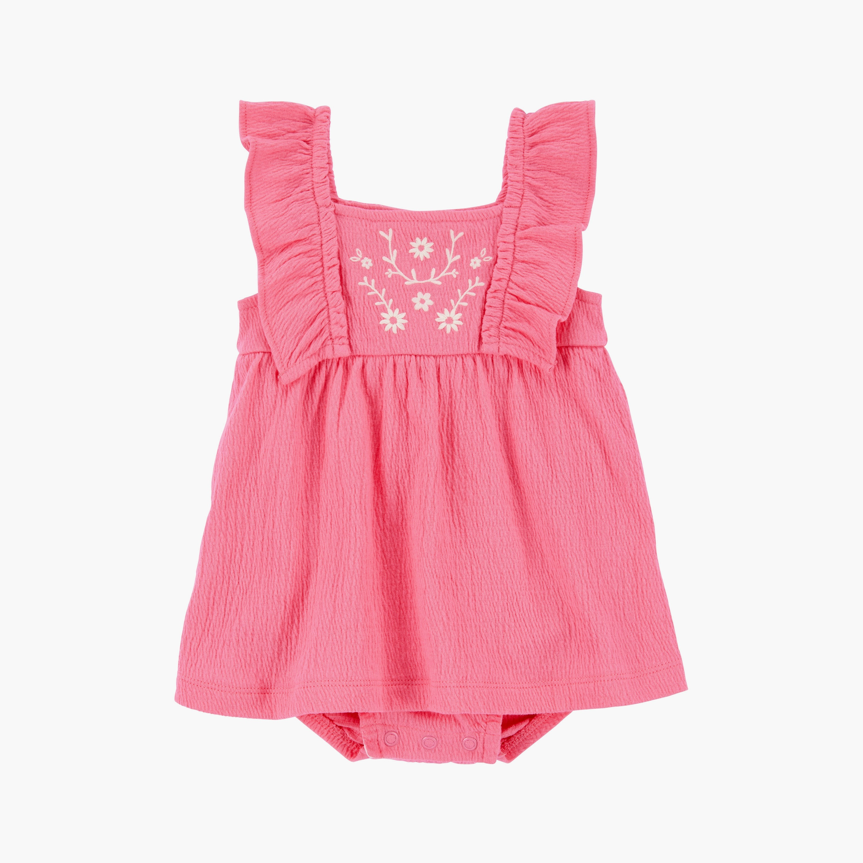 بودي سوت مطرزة بأكمام قصيرة من كارترز-baby-girls-clothing-bodysuits-image-1