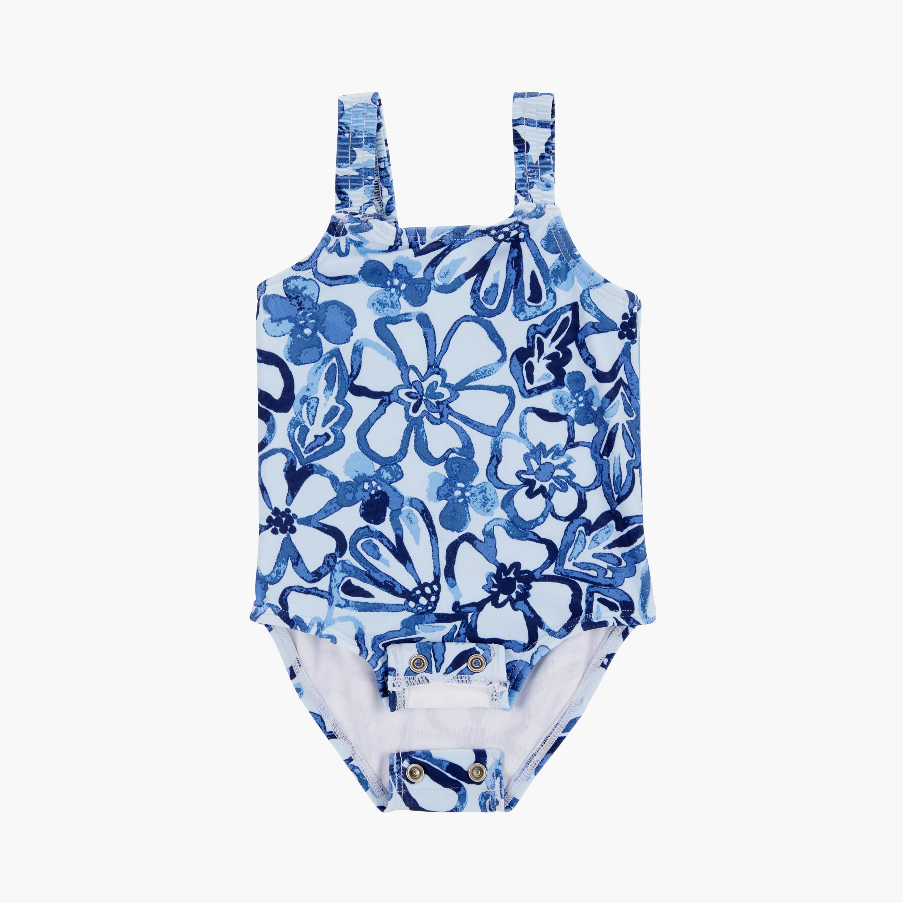 ملابس سباحة بدون أكمام بطبعة زهور من كارترز-baby-girls-clothing-swimwear-image-2