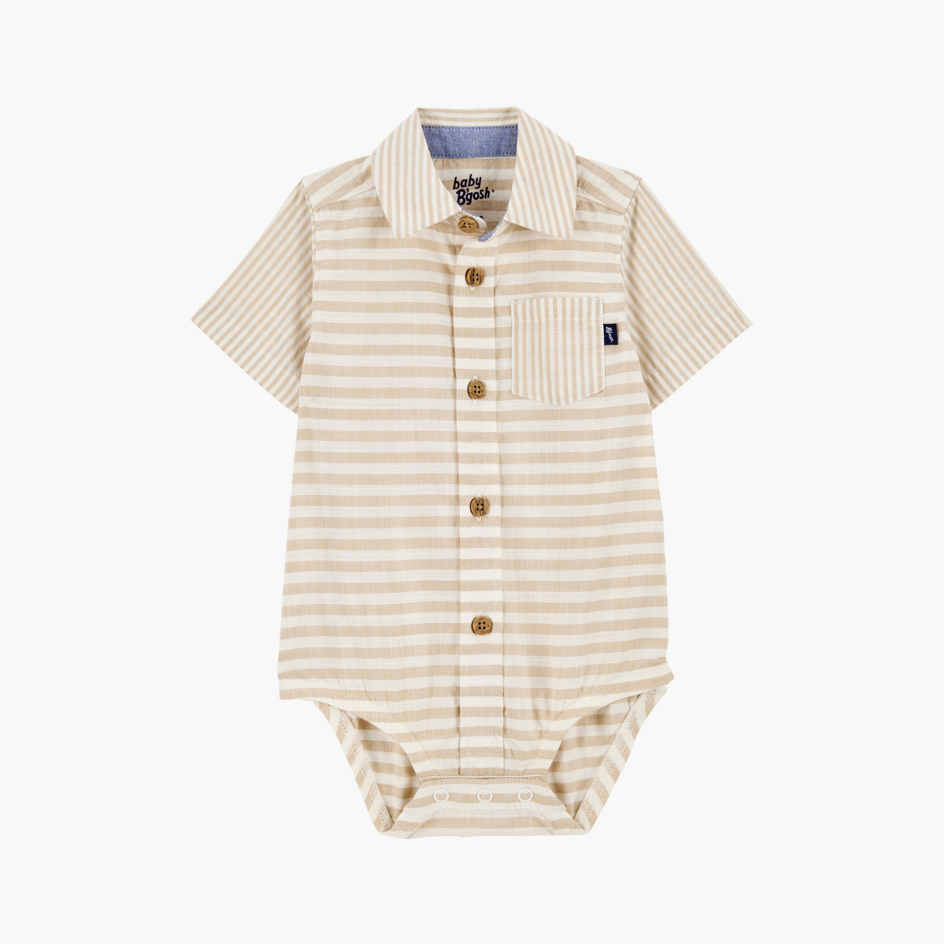 بودي سوت مخططة بأكمام قصيرة من كارترز-baby-boys-clothing-bodysuits-image-1