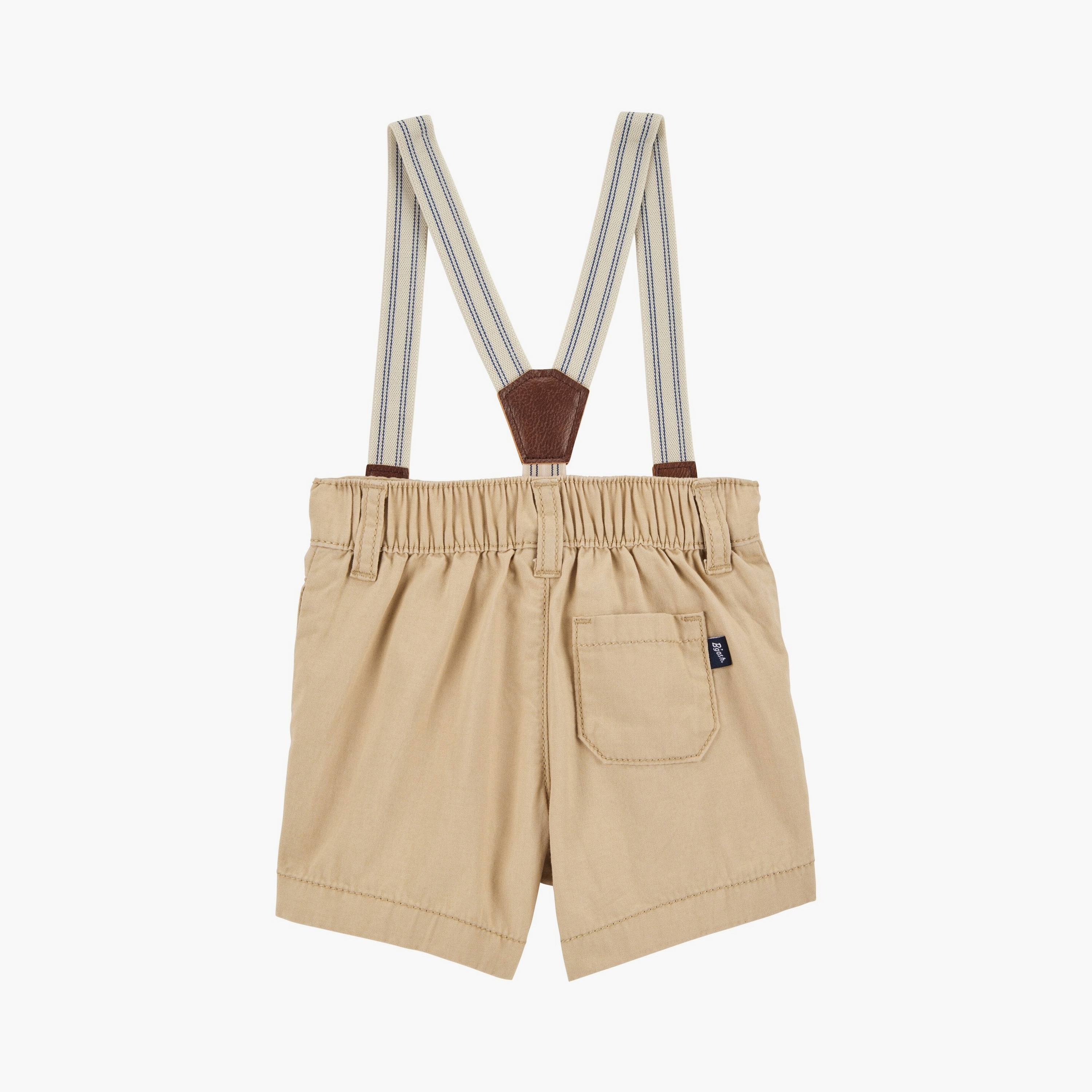 شورت سادة مع حمالة من كارترز-boys-clothing-bottoms-shorts-image-2