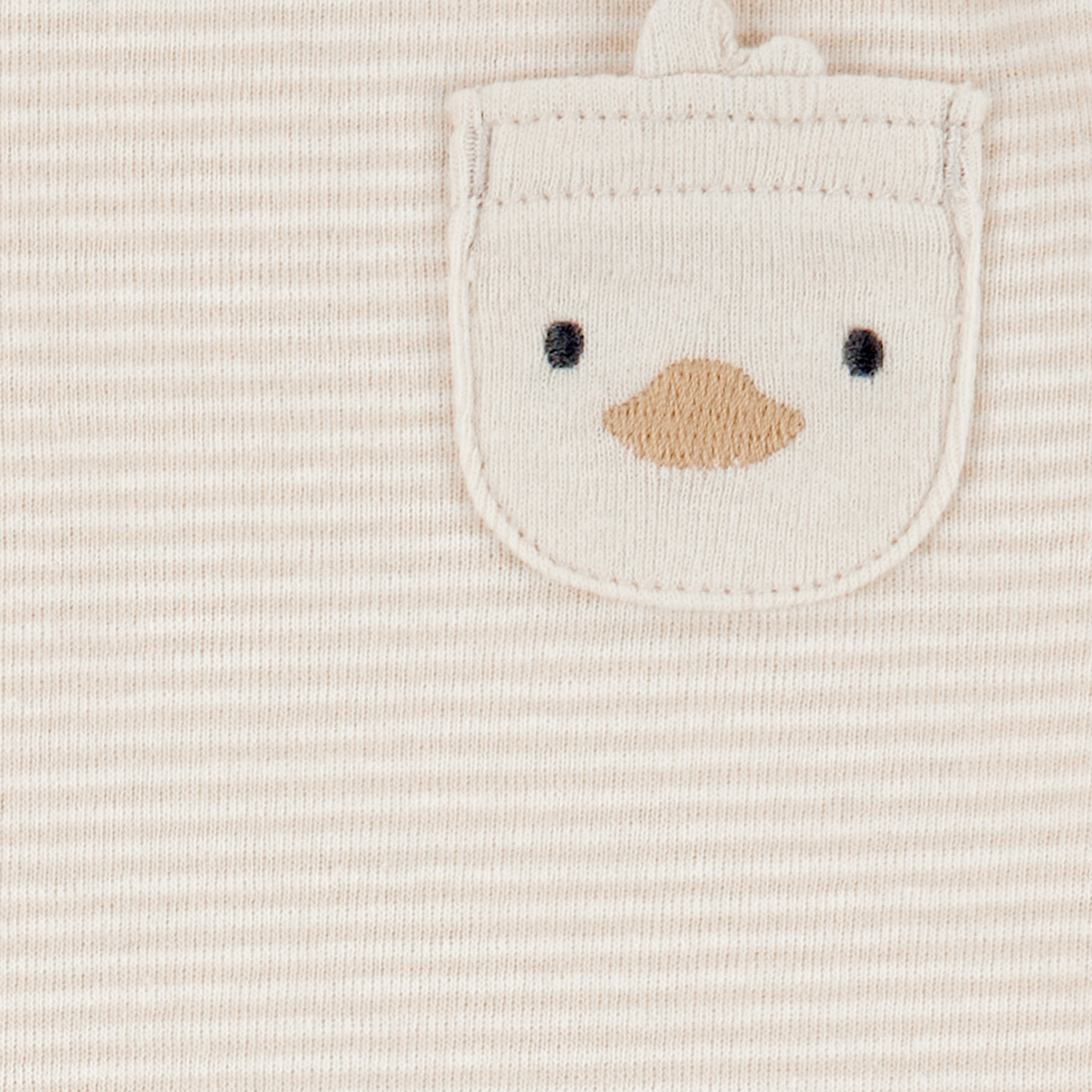 طقم ملابس أطفال بتصميم جيب البطة مكون من 5 قطع من كارترز-baby-girls-clothing-setsandcoords-image-3