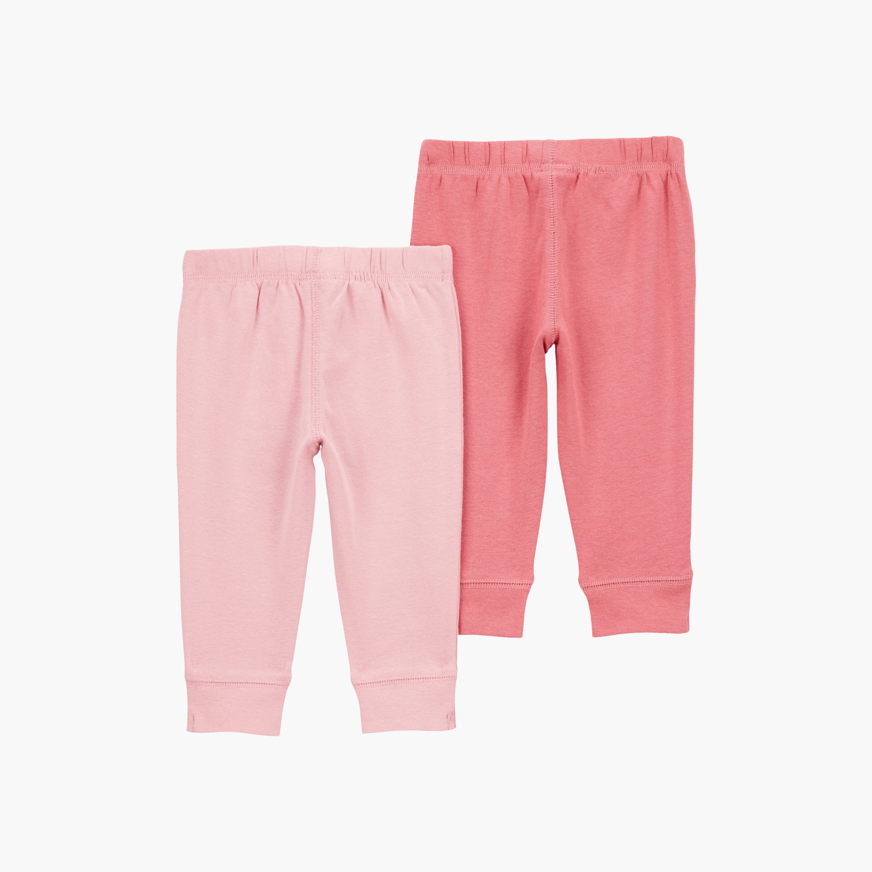 بنطلون رياضي (جوغر) بخصر مطاطي قطعتين من كارترز-baby-girls-clothing-bottoms-joggersandtrackpants-image-2