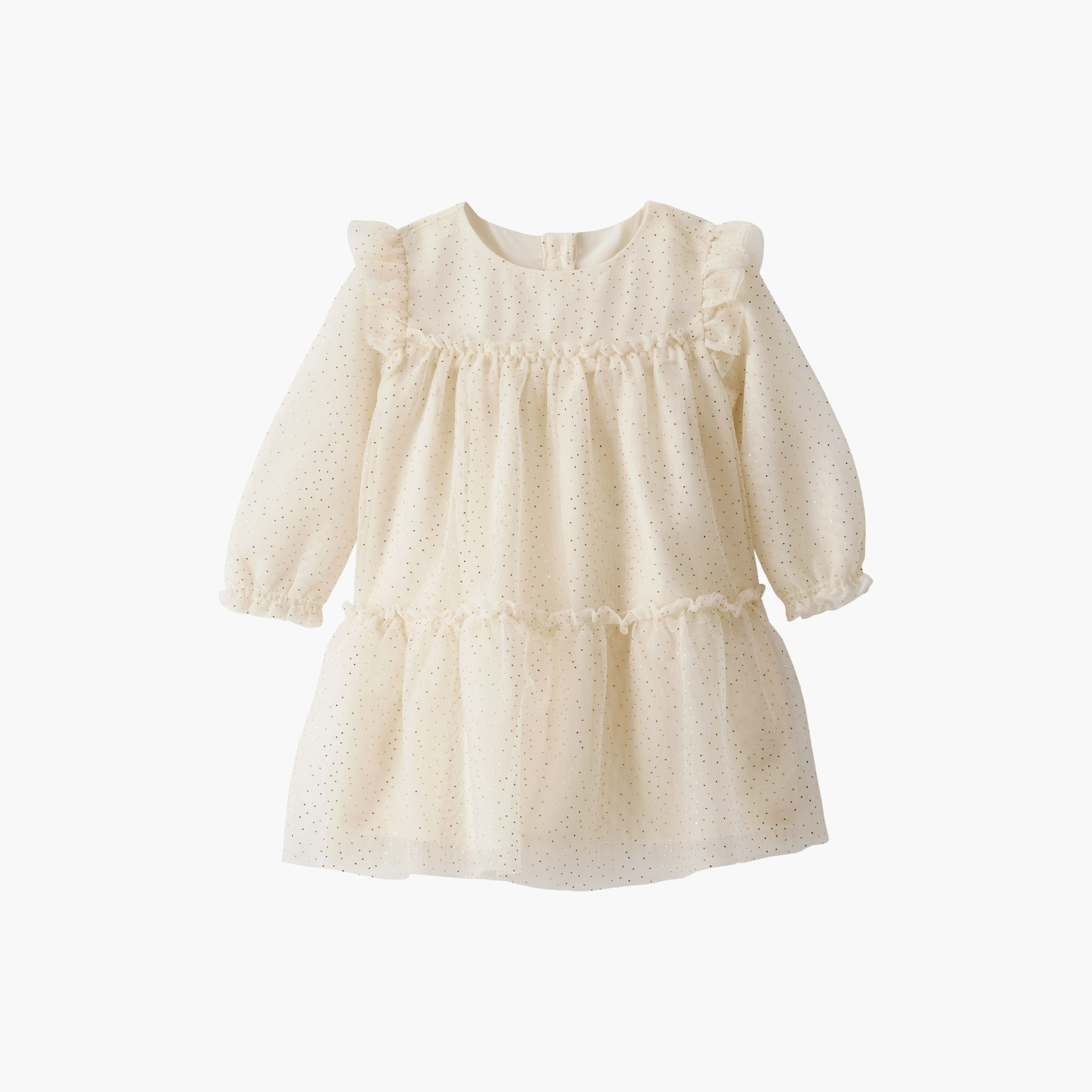 فستان مزخرف بأكمام طويلة مع بلومر من كارترز-baby-girls-clothing-dressesandjumpsuits-image-2