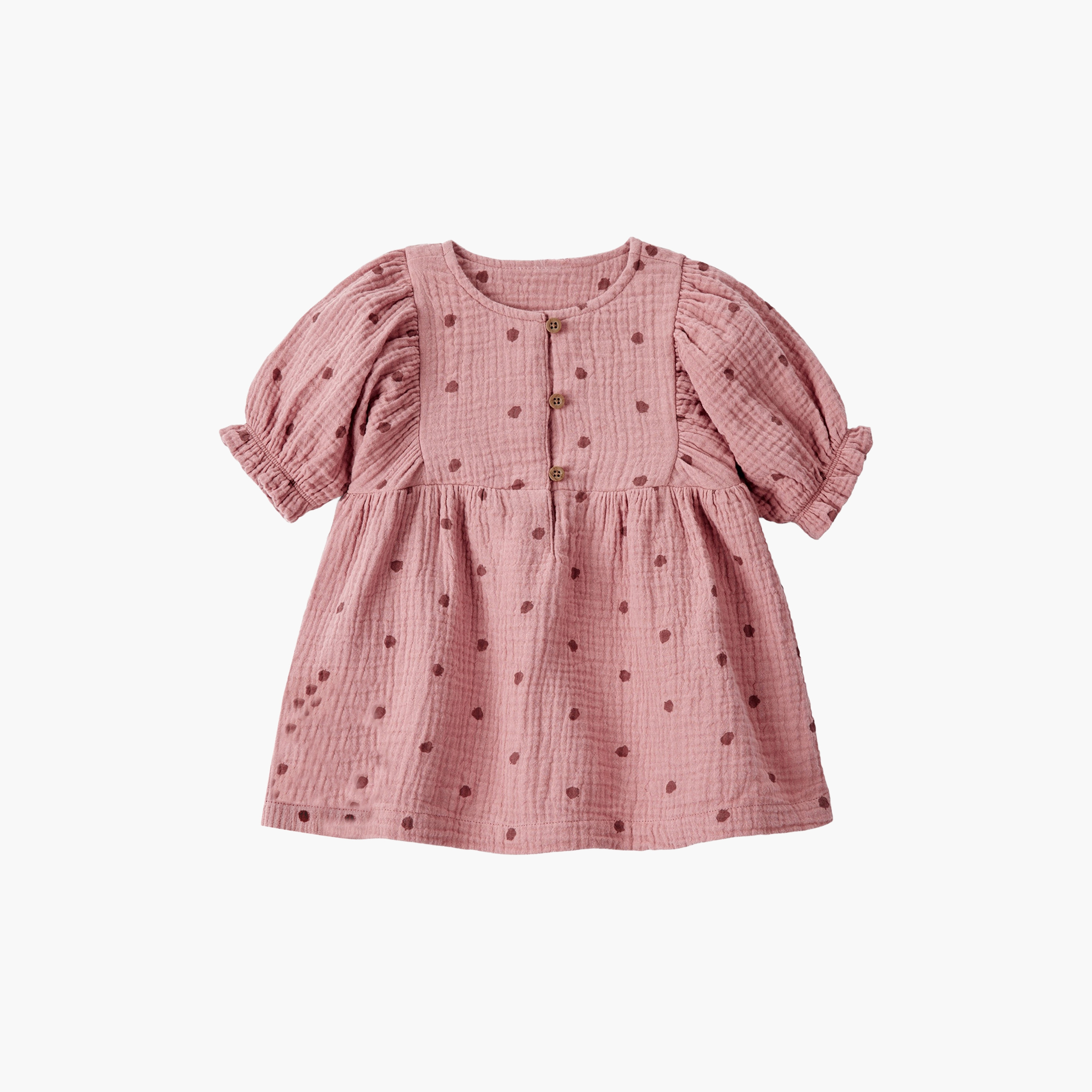 Carter's Short Ruffle Sleeves Dress with Bloomer & Socks-baby-girls-clothing-dressesandjumpsuits-image-2