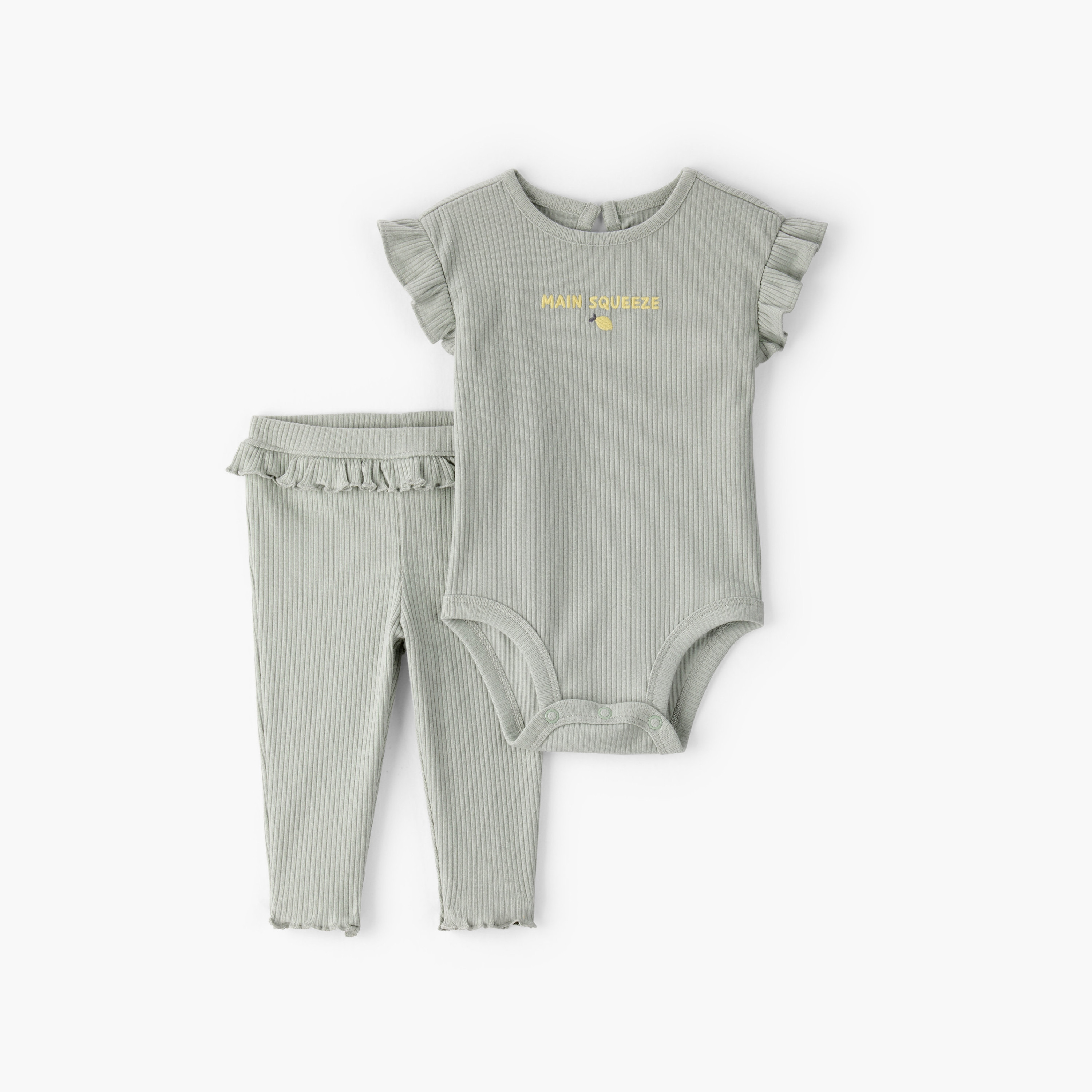 Carter's 2-Piece Short Sleeves Bodysuit & Leggings Set-baby-girls-clothing-setsandcoords-image-1