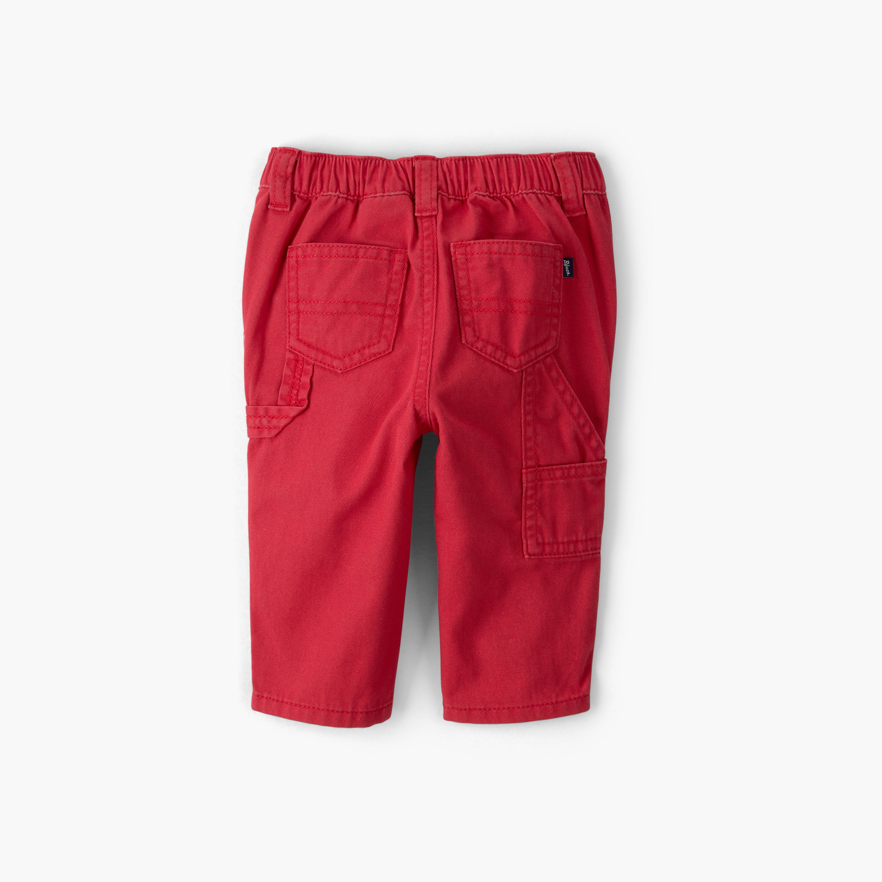 Oshkosh Solid Twill Woven Pants-baby-boys-clothing-bottoms-joggersandtrackpants-image-2