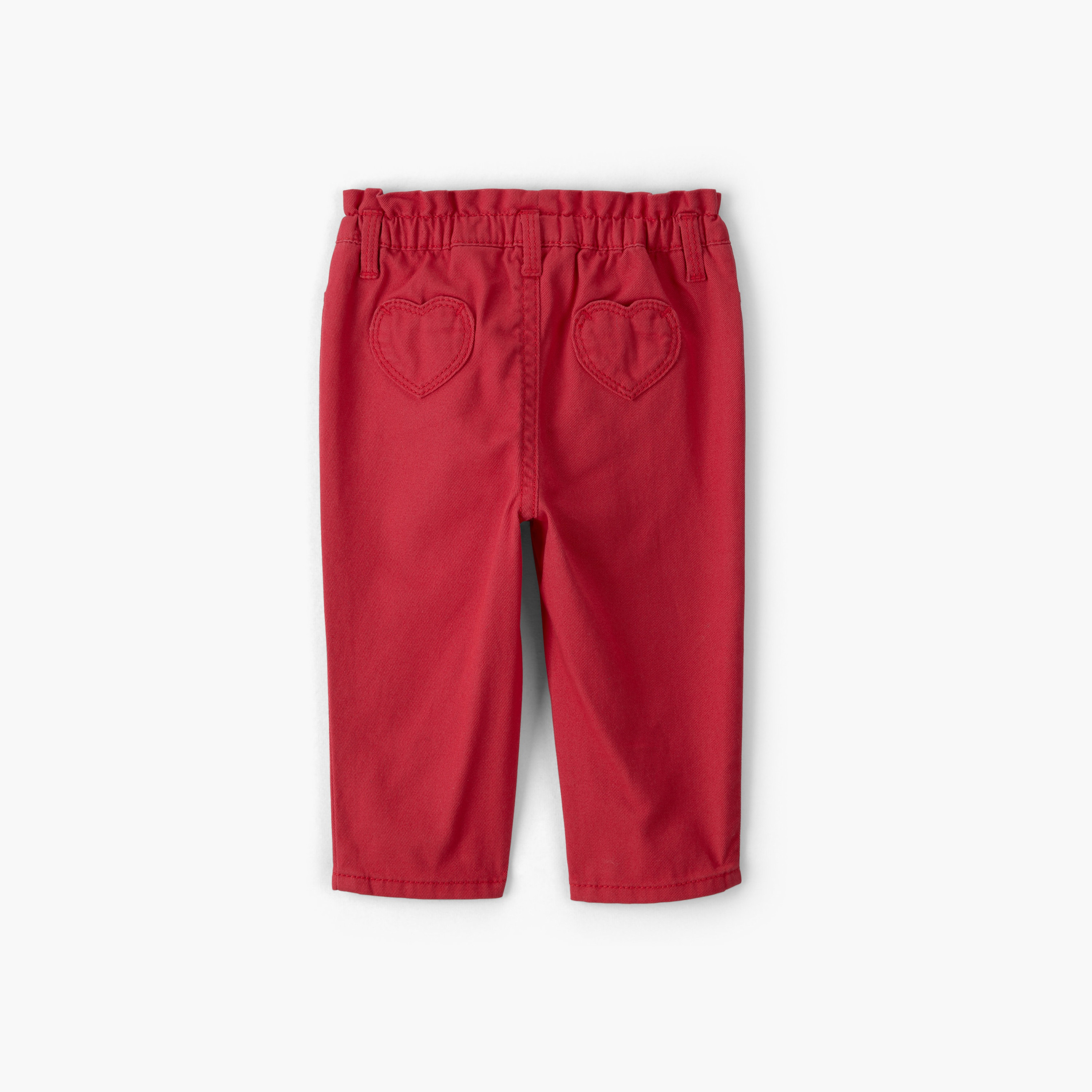 Oshkosh Solid Twill Pants-baby-girls-clothing-bottoms-joggersandtrackpants-image-2