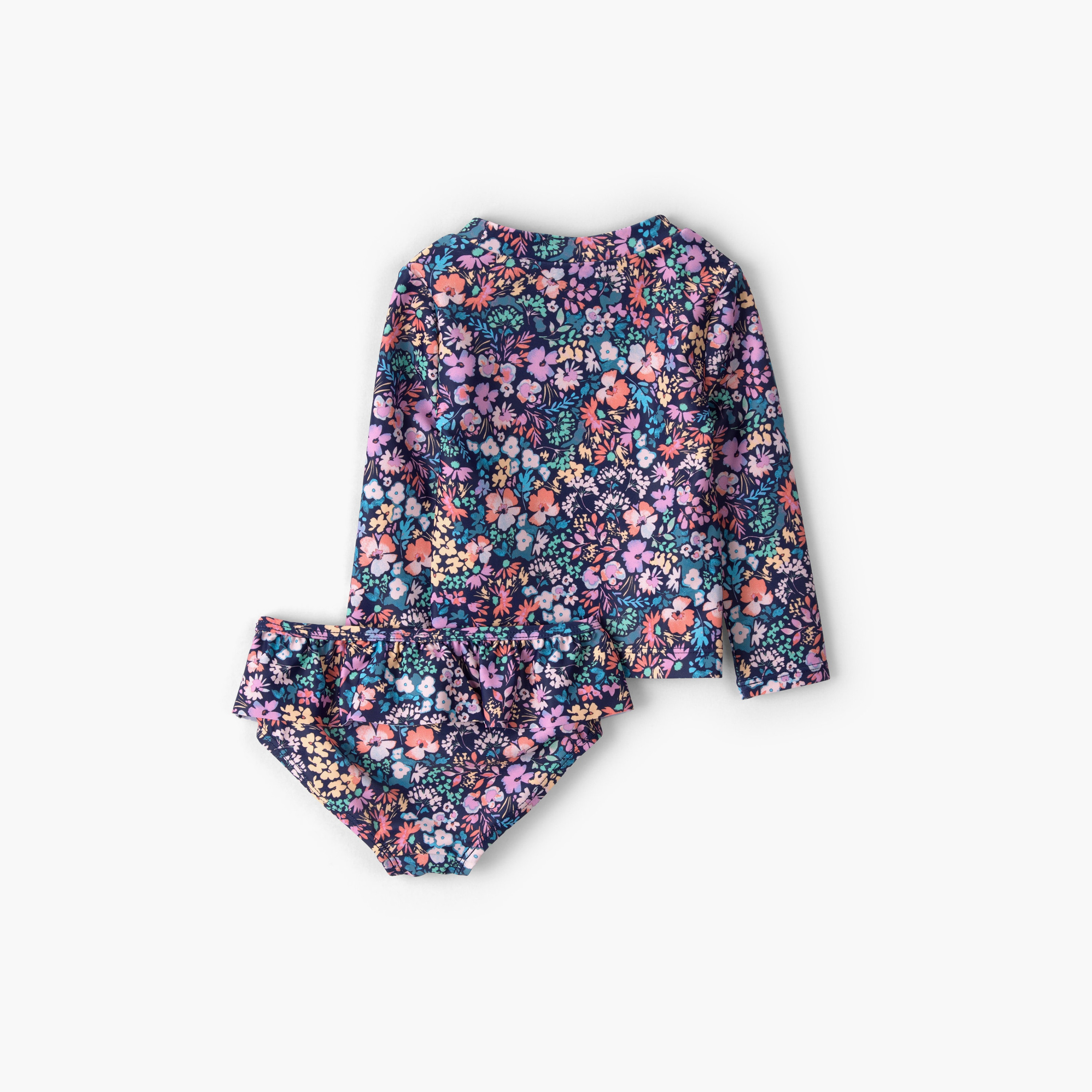 طقم سباحة بطبعة زهور قطعتين من كارترز-baby-girls-clothing-swimwear-image-2