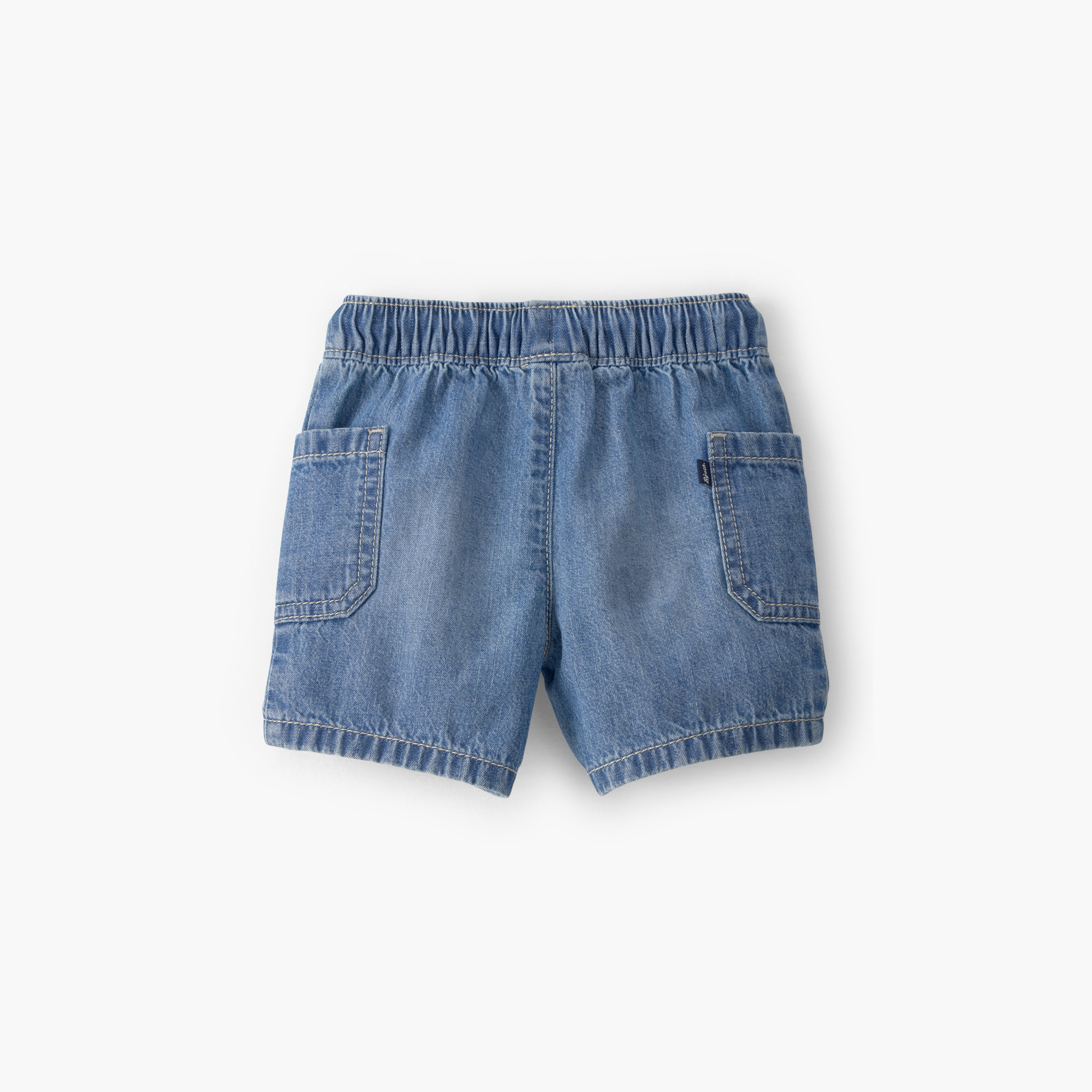 Oshkosh Denim Drawstring Shorts-baby-boys-clothing-bottoms-shorts-image-2