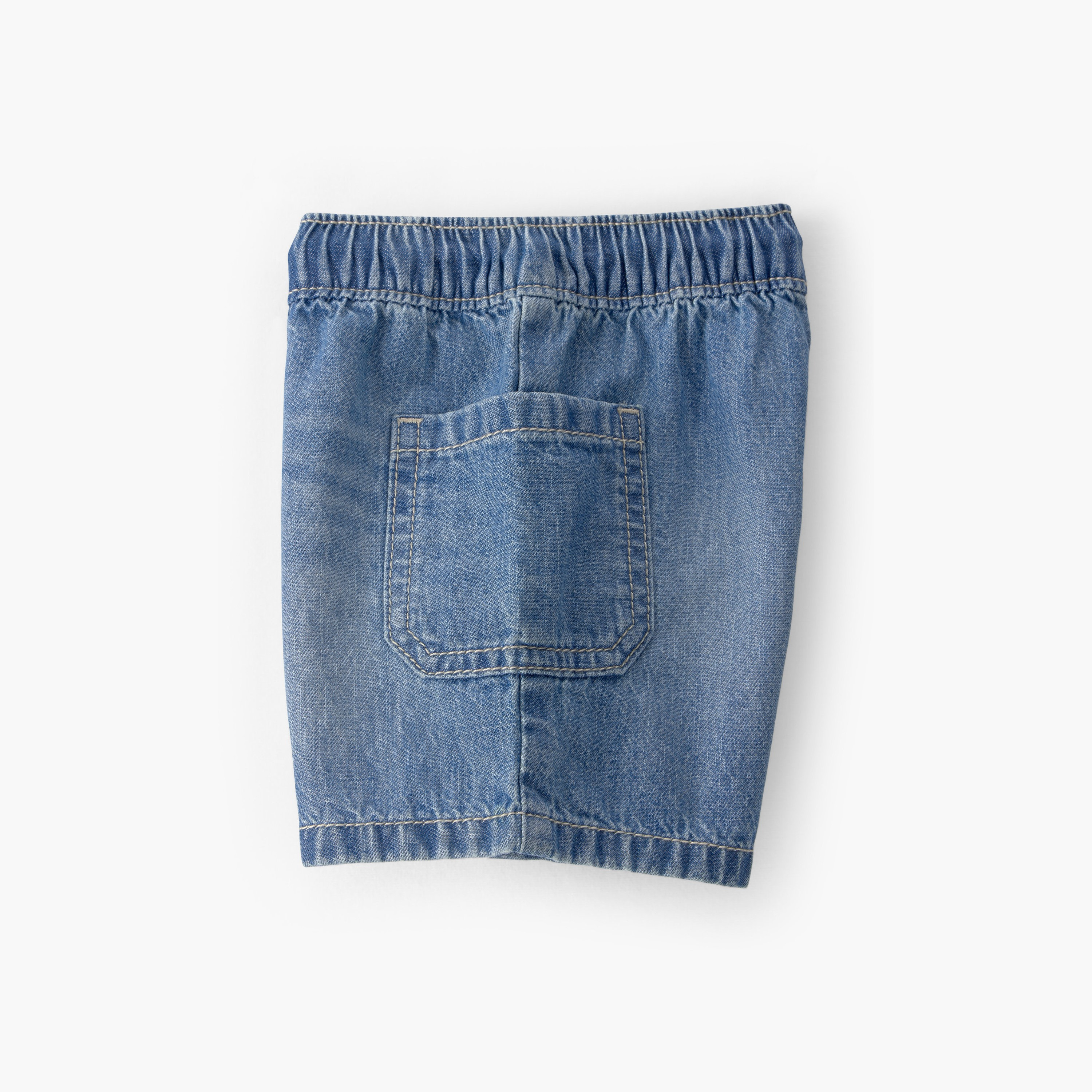 Oshkosh Denim Drawstring Shorts-baby-boys-clothing-bottoms-shorts-image-3